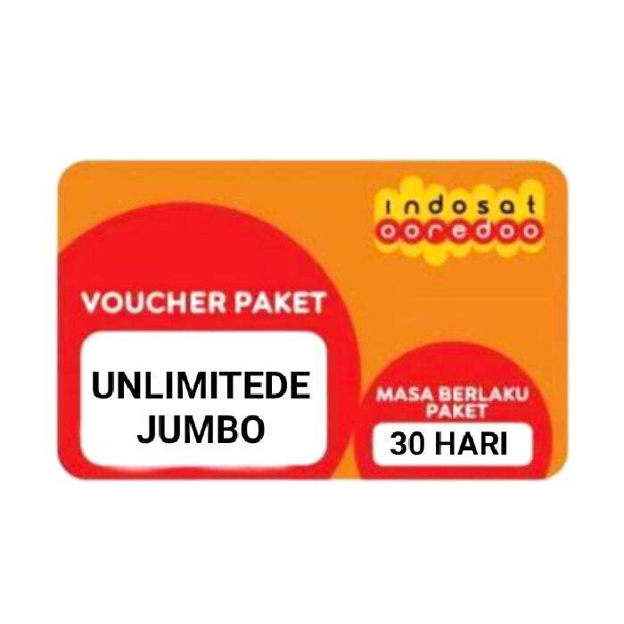 VOUCHER IM3 UNLIMITEDE JUMBO Lazada Indonesia