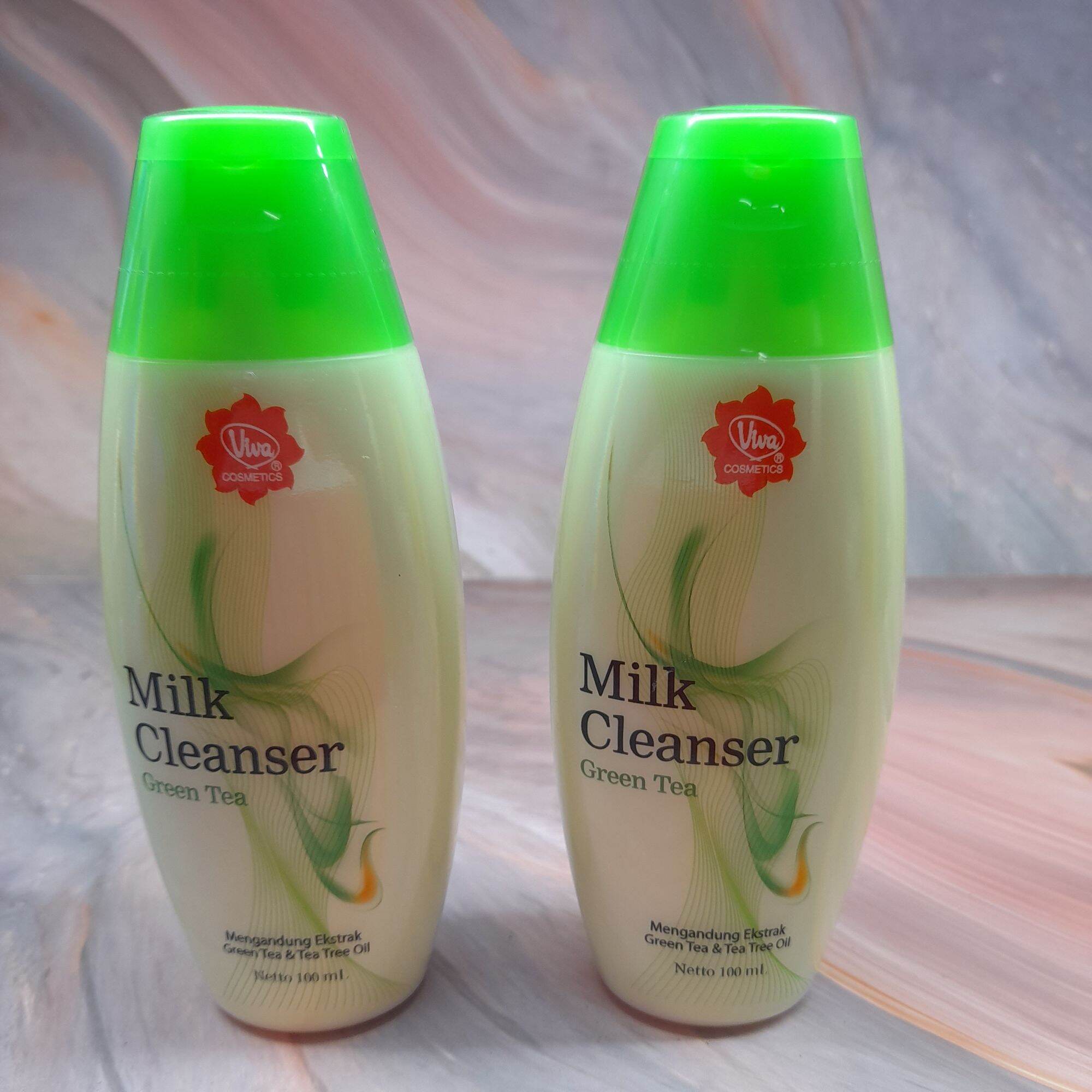 VIVA MILK CLEANSER GREEN TEA 100 ML ORIGINAL BPOM Lazada Indonesia