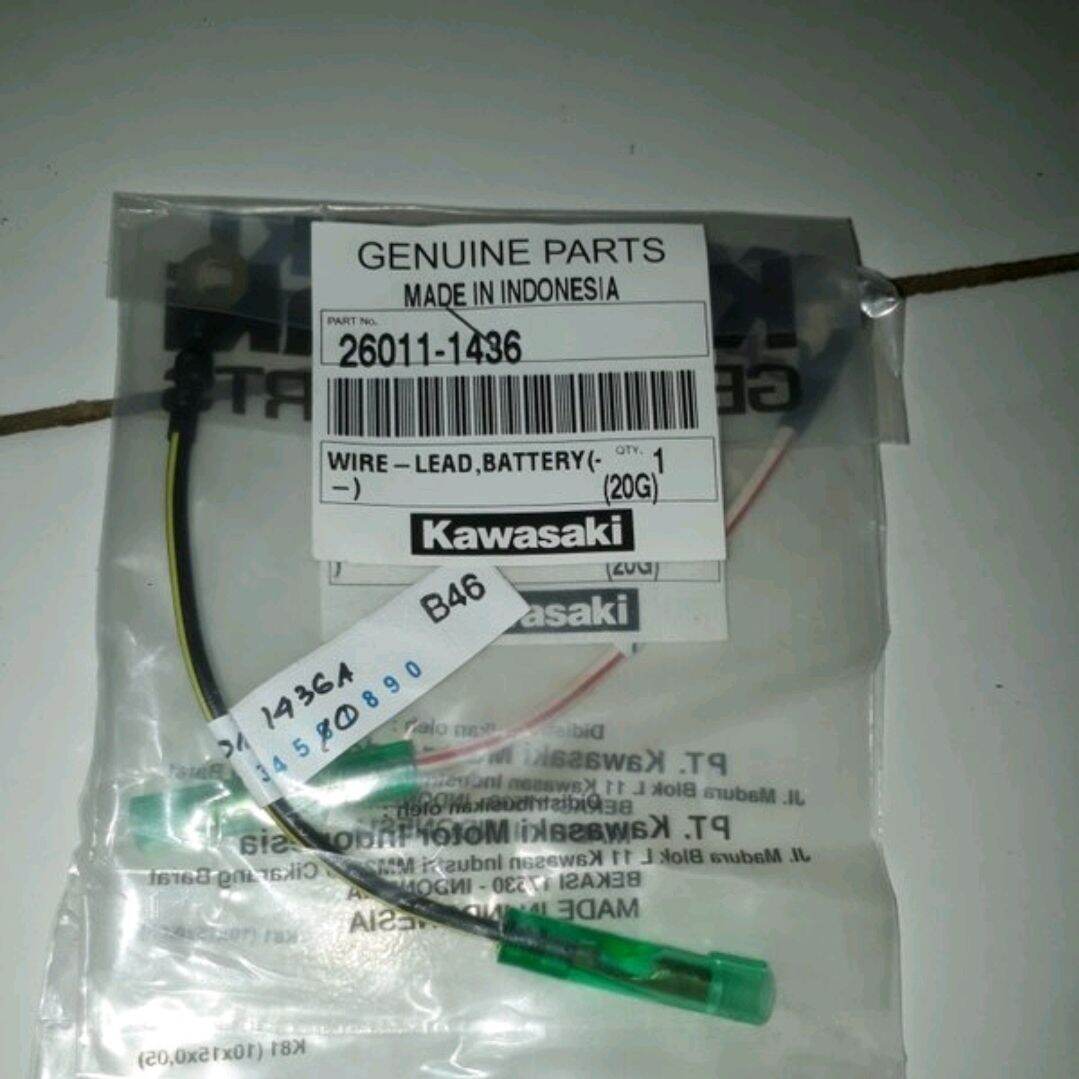 Kabel Aki Positif Negatif Kawasaki Ninja R original | Lazada Indonesia