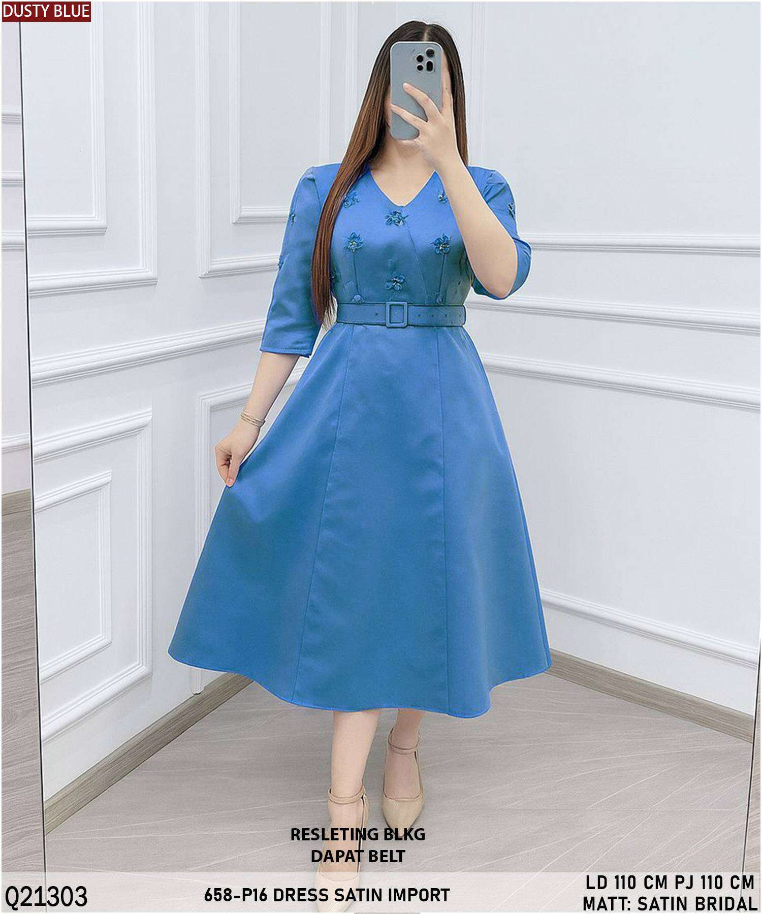 model dress kain satin Inspirasi Model Dress untuk Para Bridesmaid dengan Bahan Satin
