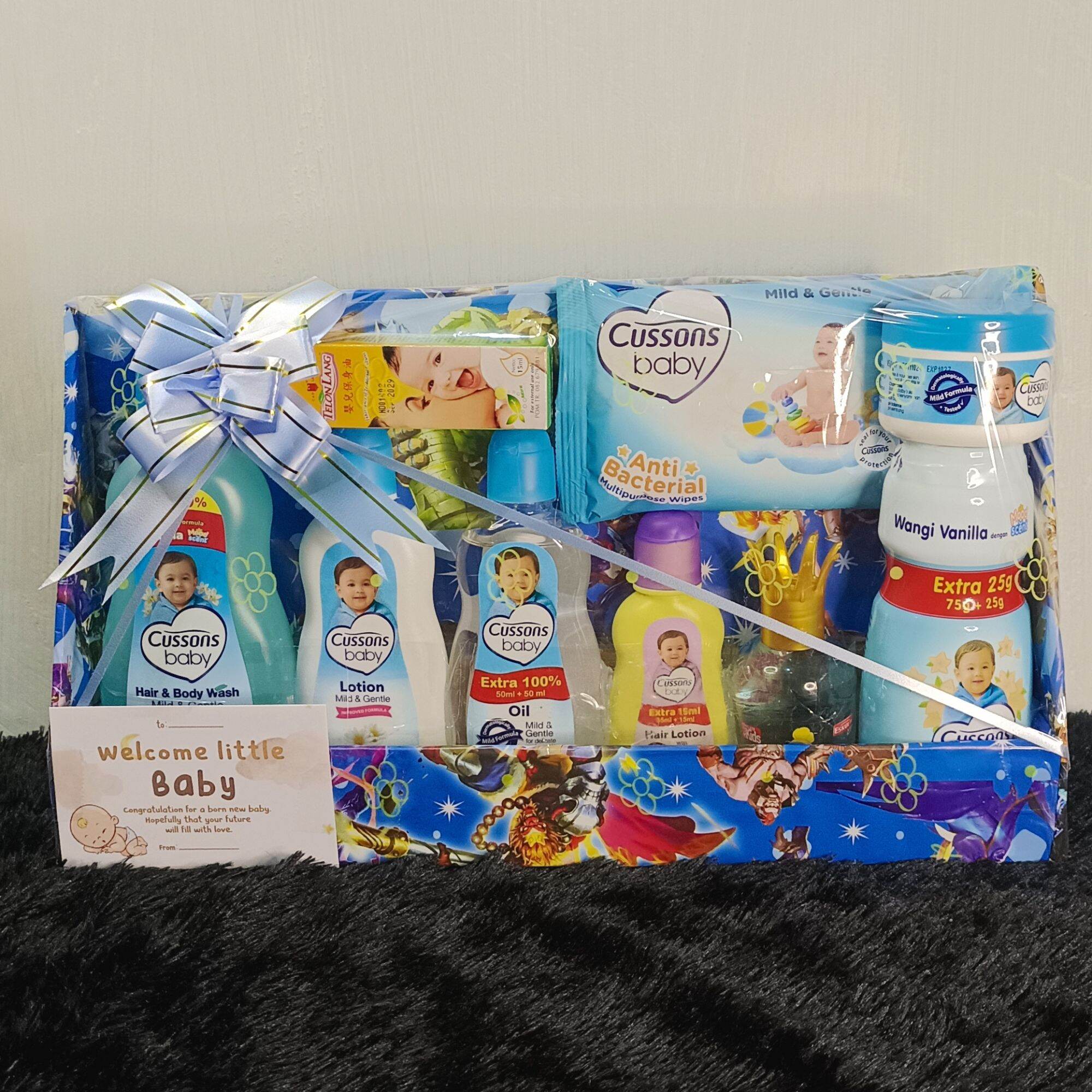 Parsel Kado Bayi Baru Lahir Hadiah Lahiran Hamper Bayi Set Kosmetik Bayi