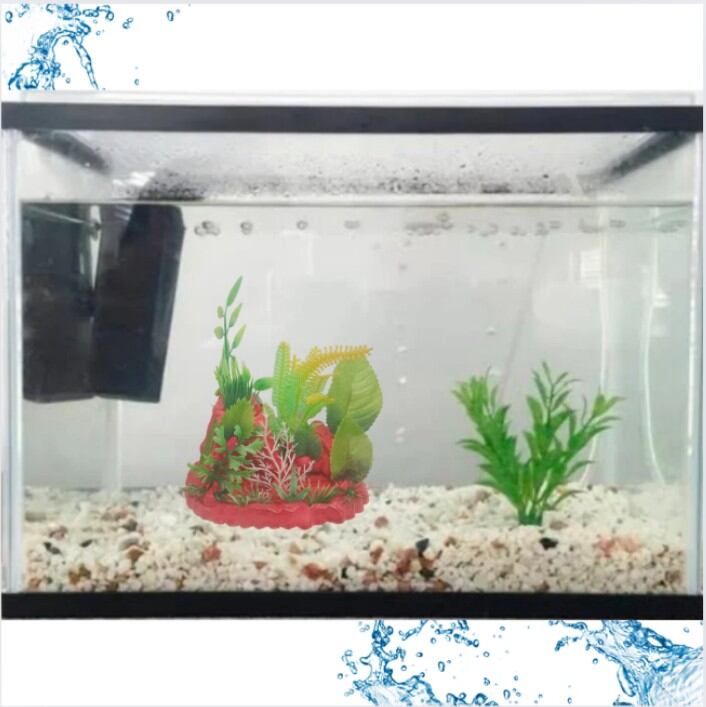 HIASAN DEKORASI TEBING RIMBUN ORNAMEN AQUARIUM AQUASCAPE