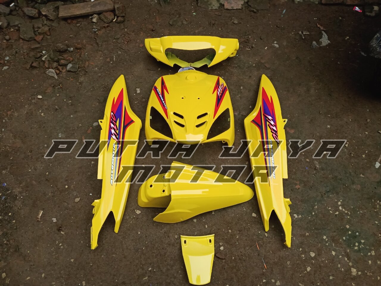 Bodi Mio Sporty Lama Kuning Th.2004 Kap Mio Sporty Dek Bodi Set Mio ...