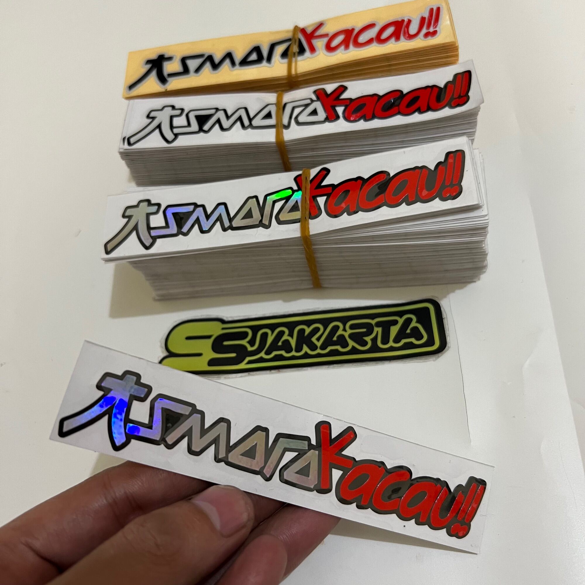 STIKER STICKER ASMARA KACAU ASMARAKACAU TUMPUK CUTTING | Lazada Indonesia