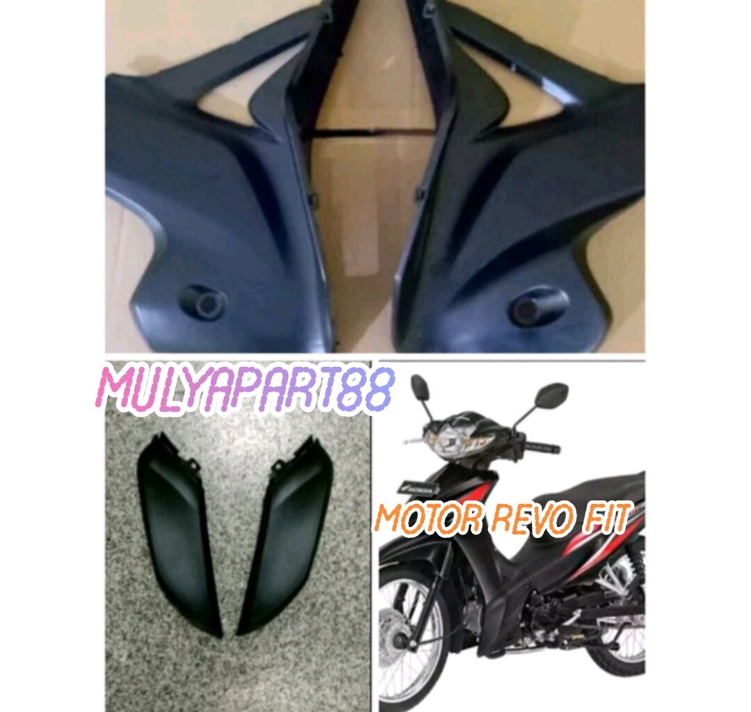 Sayap Bawah HONDA REVO FIT Dan Sambungan Tameng REVO FIT CARBU