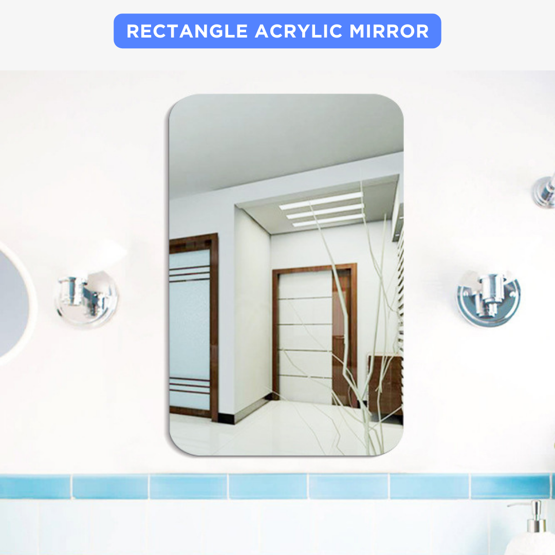 Cermin Dekorasi dinding/Stiker cermin akrilik gantung cermin rias/cermin Acrylic kamar mandi / Stiker mirror Dinding Anti Pecah Tempel Hexagonal Mirror Wall