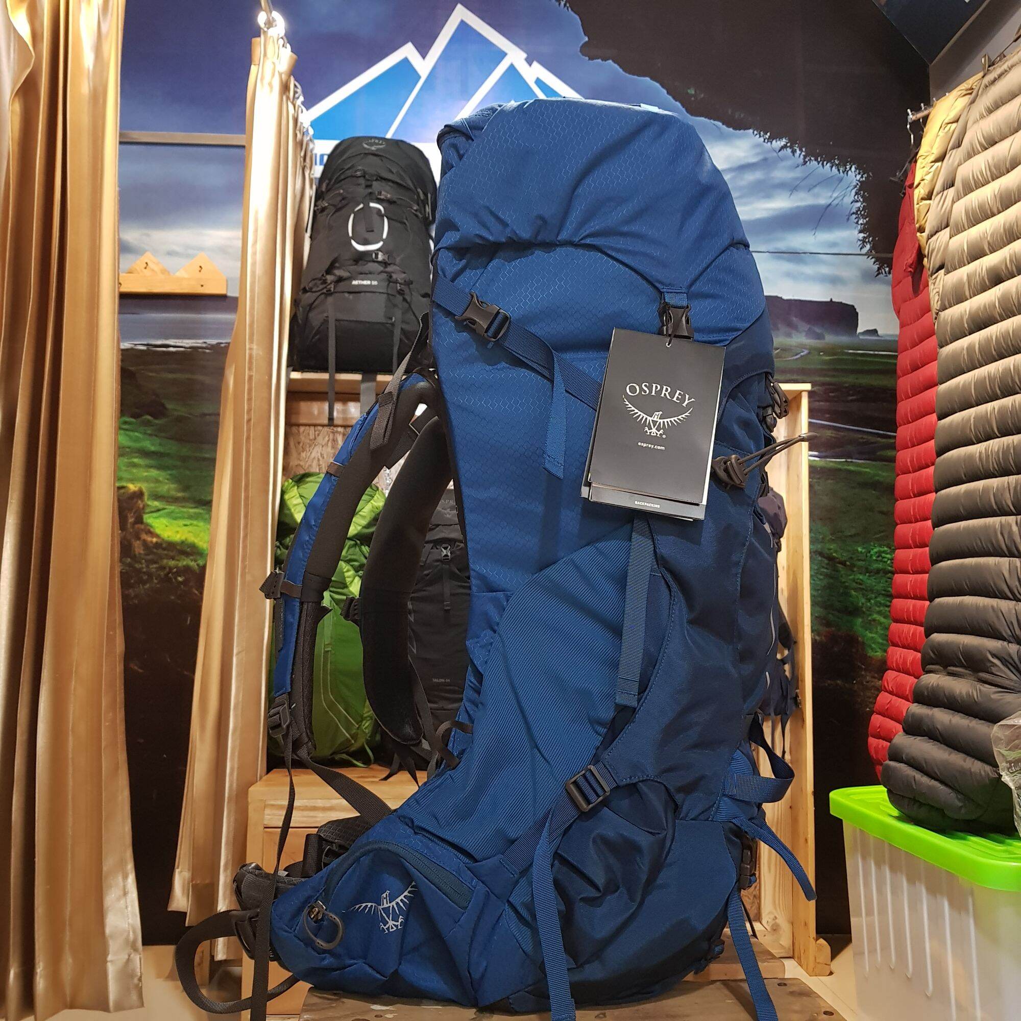 OSPREY AETHER 55 S21 BACKPACK ORIGINAL 