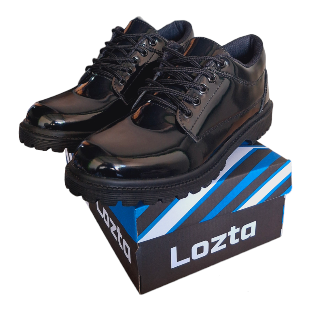 Lozta PDH shoes men glossy leather work formal shoes dokmart 01 series Harga 105,000 rupiah*Gratis Ongkir