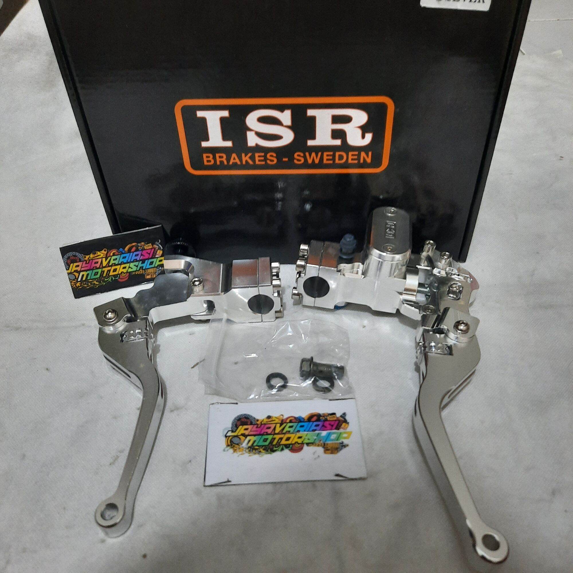 Isr Brake Rotor HANDLE MASTER REM ISR BRAKES - SWEDEN FULL CNC 2TABUNG DOUBLE DISC PNP ...