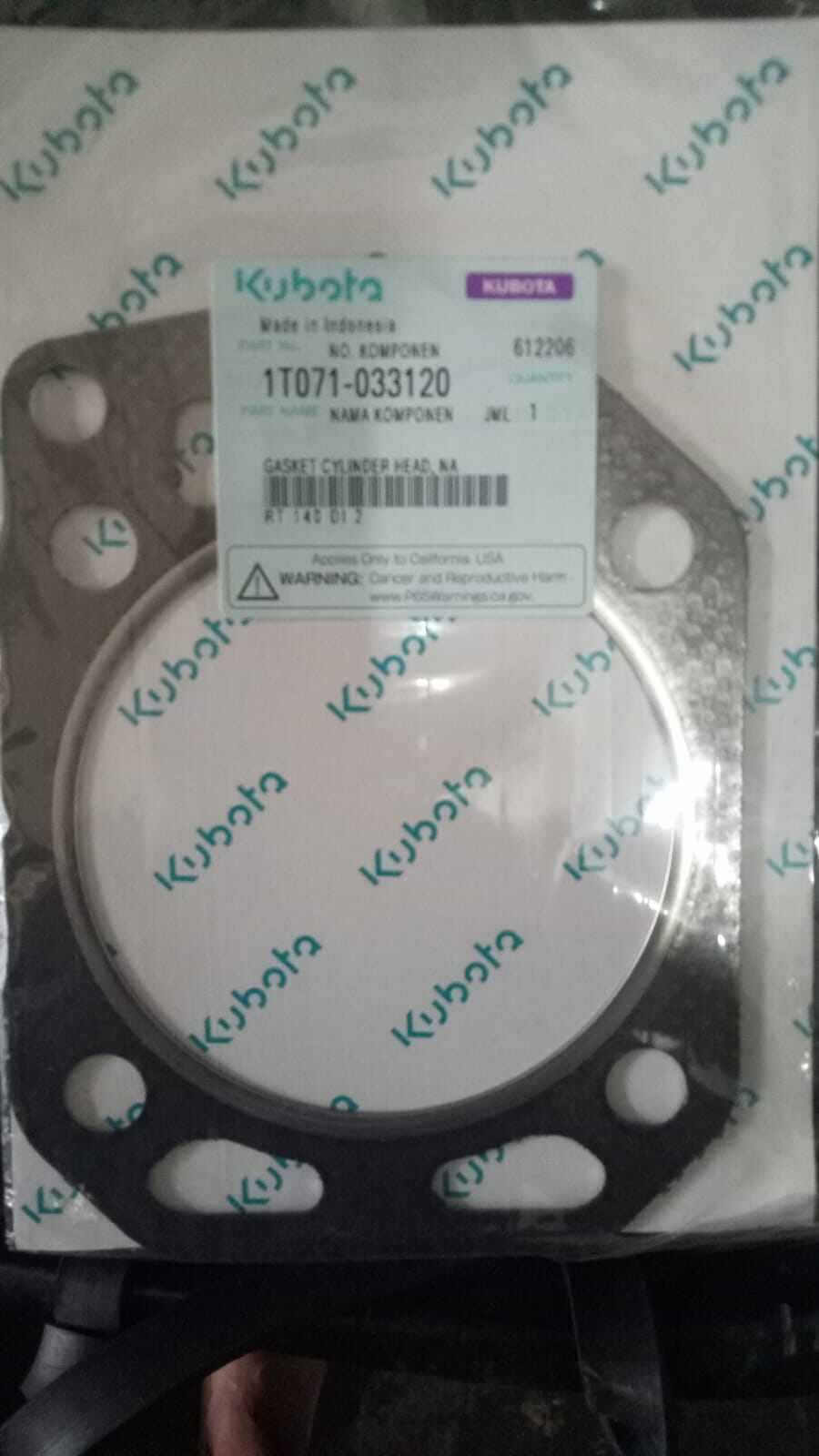 Rd140 DI 2s paking deksel paling silinder mesin kubota Rd 140 DI 2 T ...