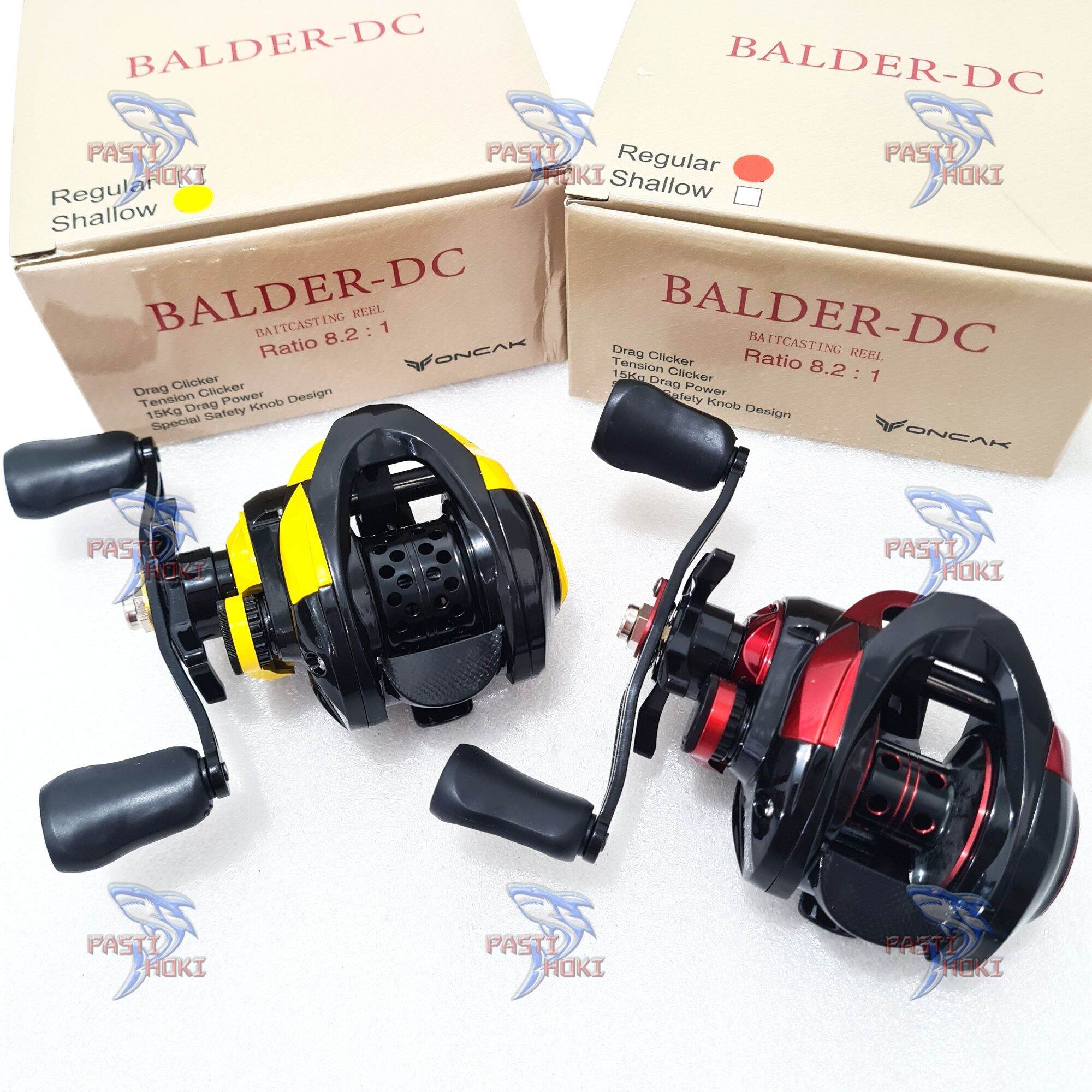 Reel Pancing BC Casting Oncak Draco L DRAG POWER 15 KG