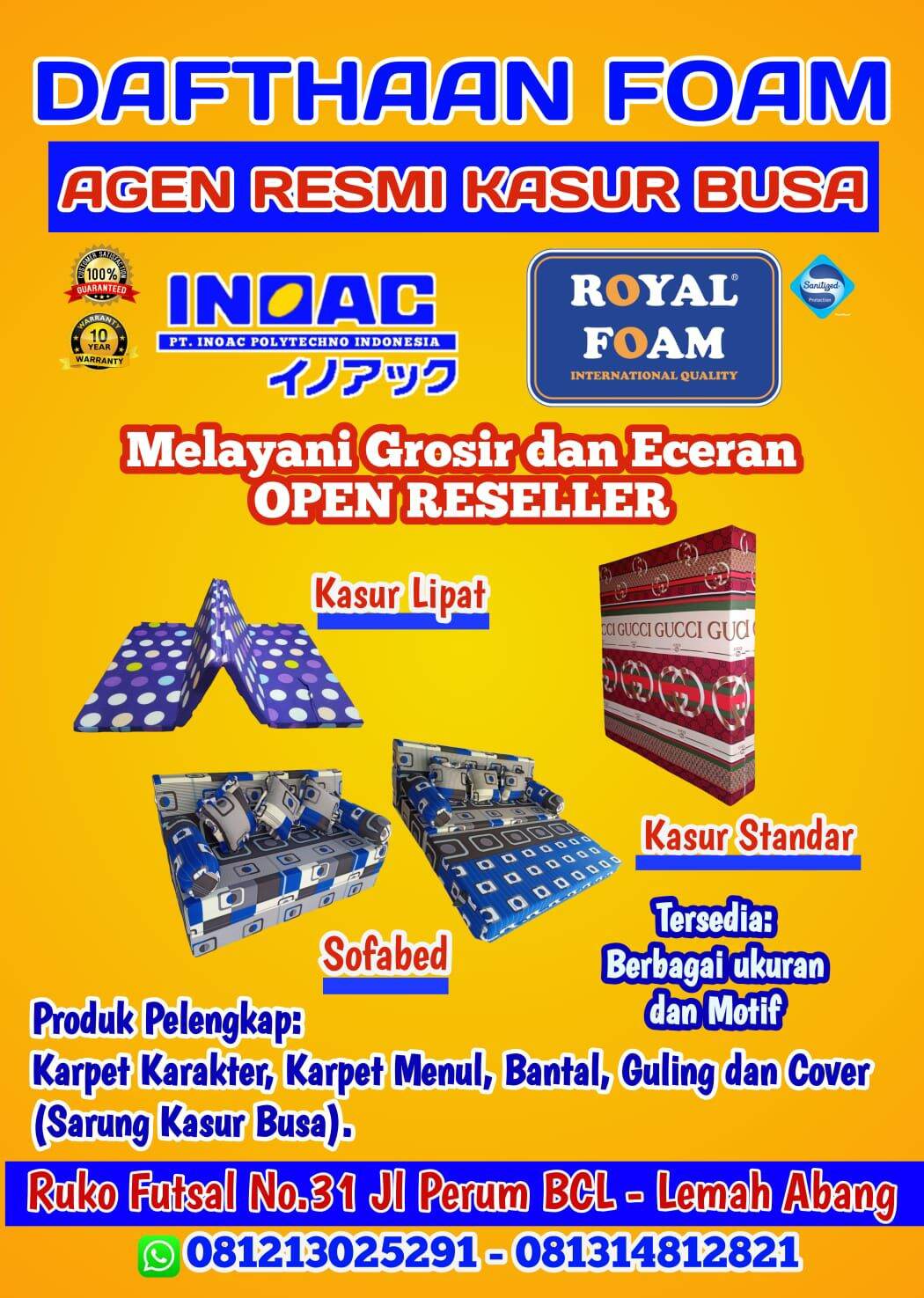 Toko Online Resmi Dafthaan Foam Lazada.co.id