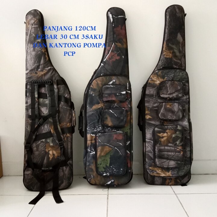 Tas senapan camo dengan kantong pompa Harga 135,000 rupiah*Gratis Ongkir