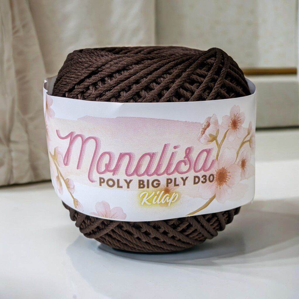BENANG RAJUT MONALISA D30 SERI MOCCA