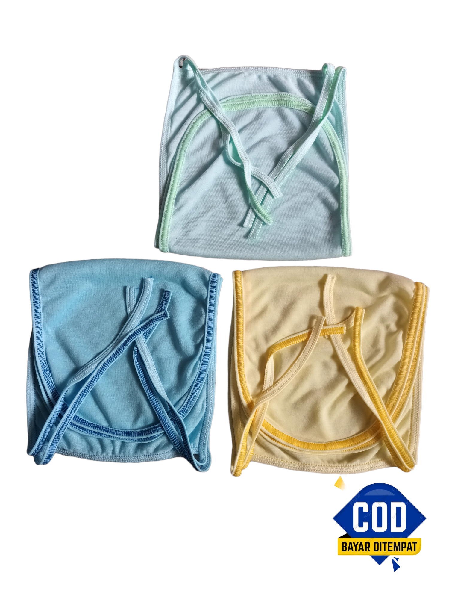 12 pcs popok bayi polos pe