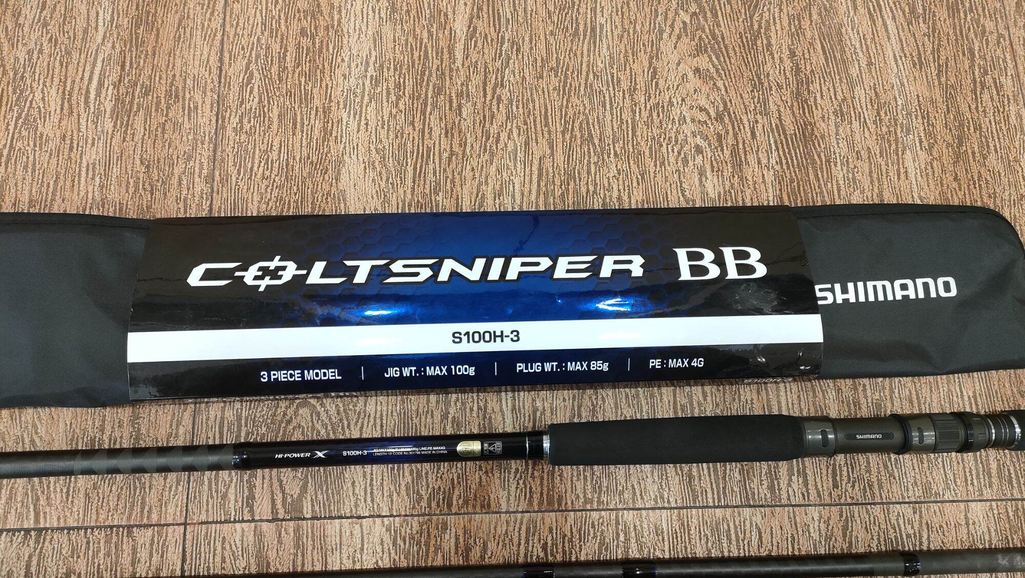 Joran Shore Jigging Shimano Coltsniper BB S100H-3 Joran Fishing