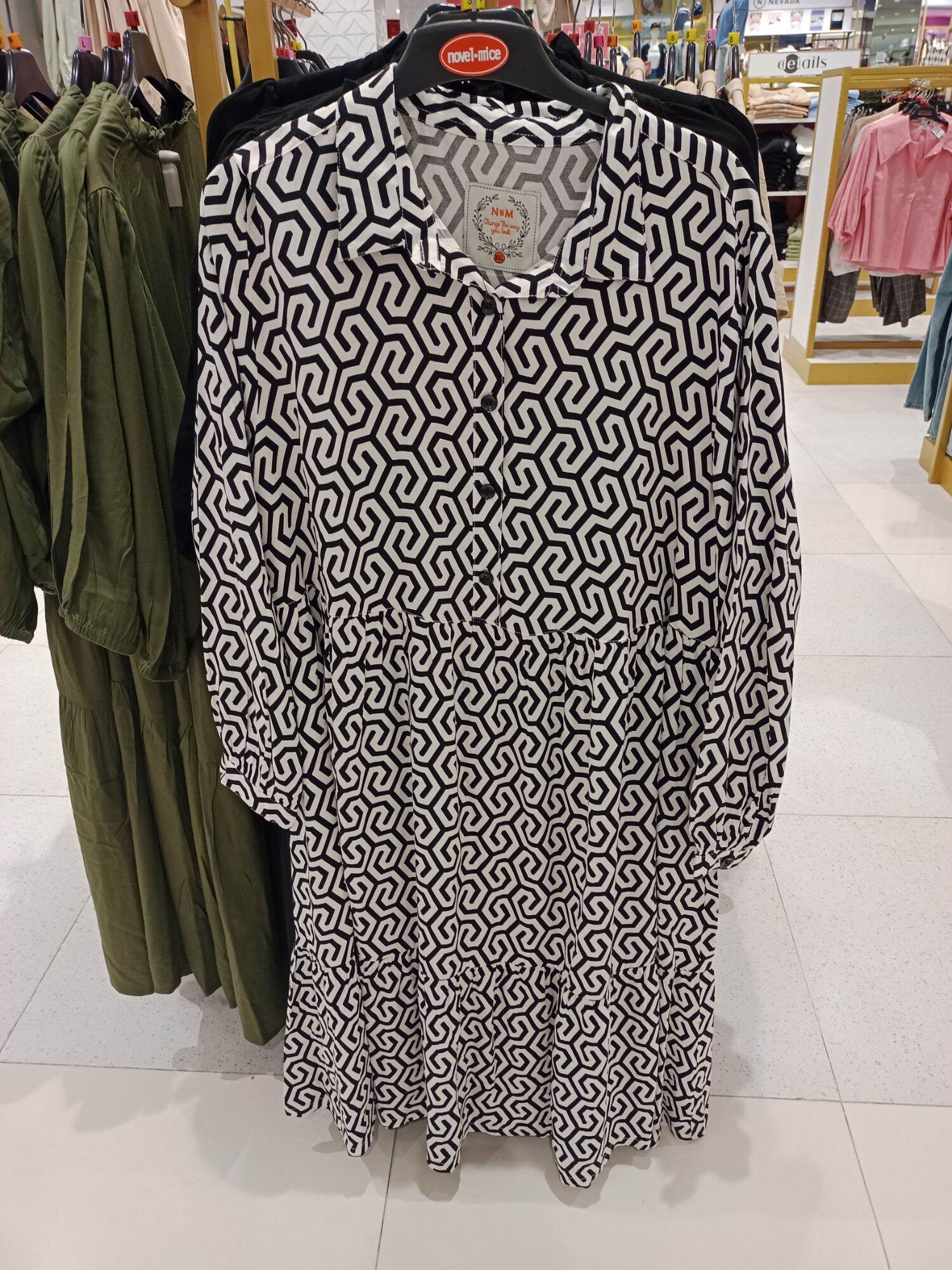 dress wanita NOVEL MICE Lazada Indonesia