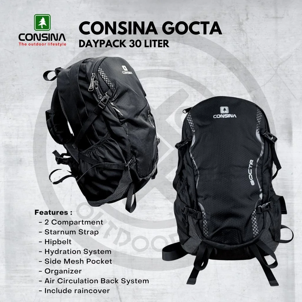 Daypack Consina Gocta 30 Liter ORIGINAL Tas Ransel Consina Gocta 30L Lazada Indonesia