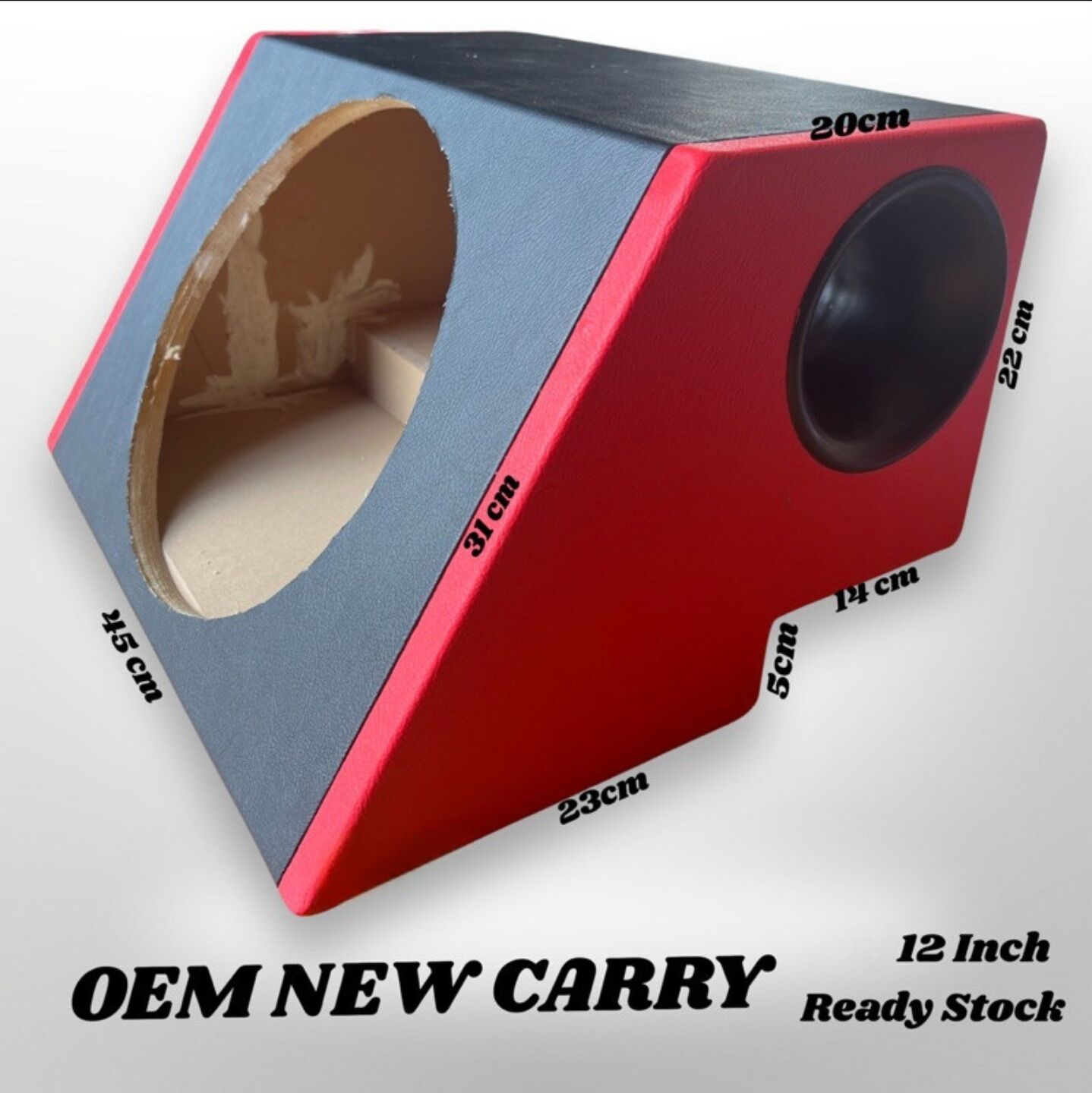 Box audio OEM carry new 12inch, MDF material lapis Osaar Harga 145,000 rupiah*Gratis Ongkir