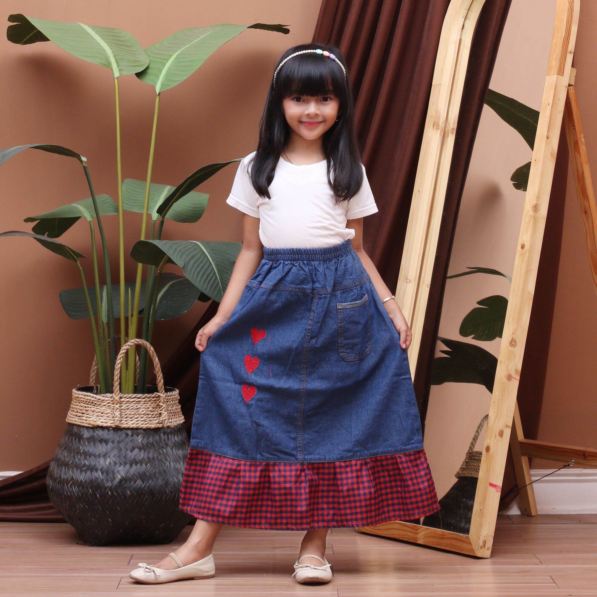 rok jins kombinasi 5-7 th | Lazada Indonesia