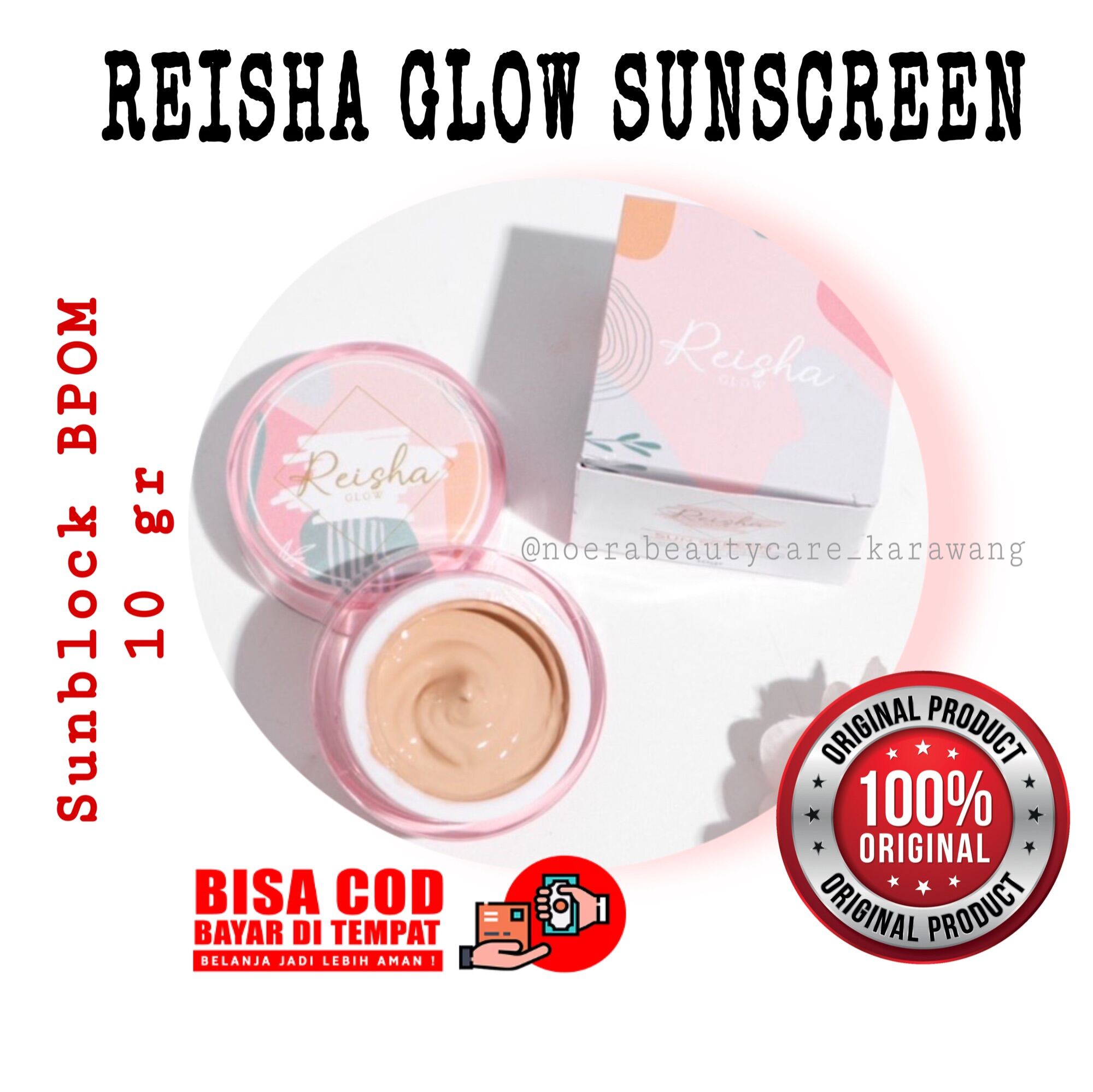 reisha glow sunscreen