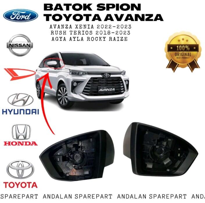 Batok rumah spion avanza xenia 2018-2023 original Harga 85,000 rupiah*Gratis Ongkir