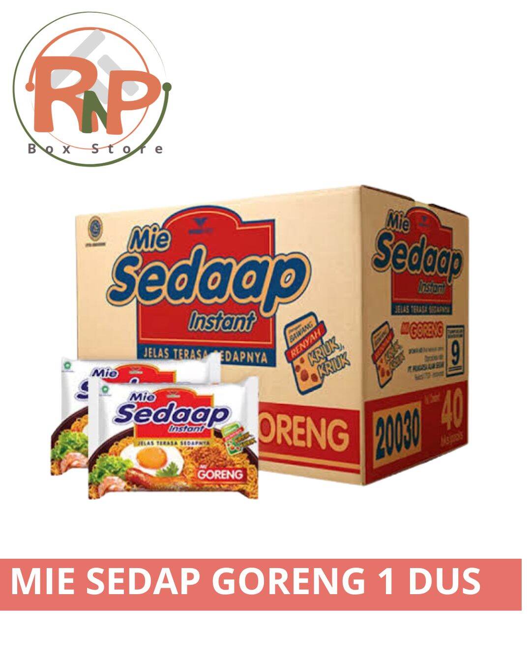 Fried noodles delicious 1 box contents 40 PCs Harga  195,000 rupiah*Gratis Ongkir