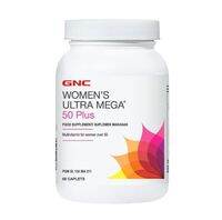 COD Bayar Di Tempat GNC Womens Ultra Mega 50 Plus Multivitamin Suplemen Kesehatan Wanita Asli 100%Original