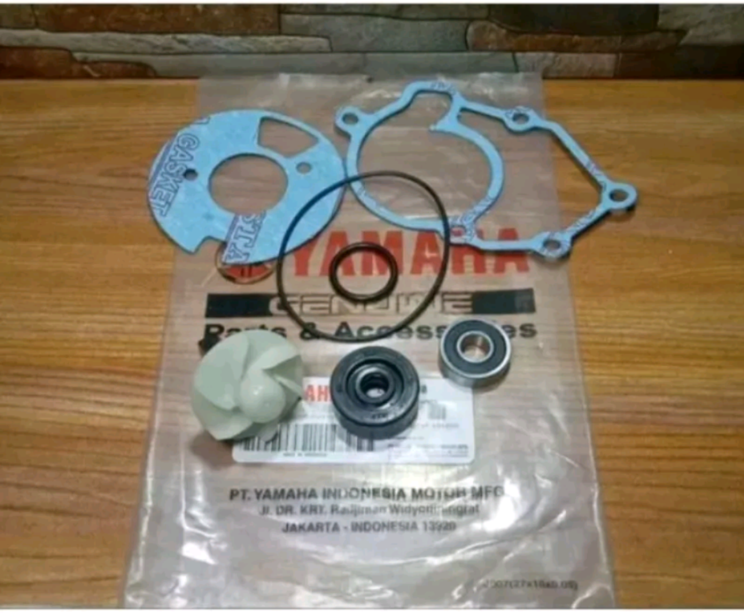 Paket Komplit Set Kipas As Seal Sil Bering Paking Waterpump Water Pump Jupiter Mx Lazada Indonesia