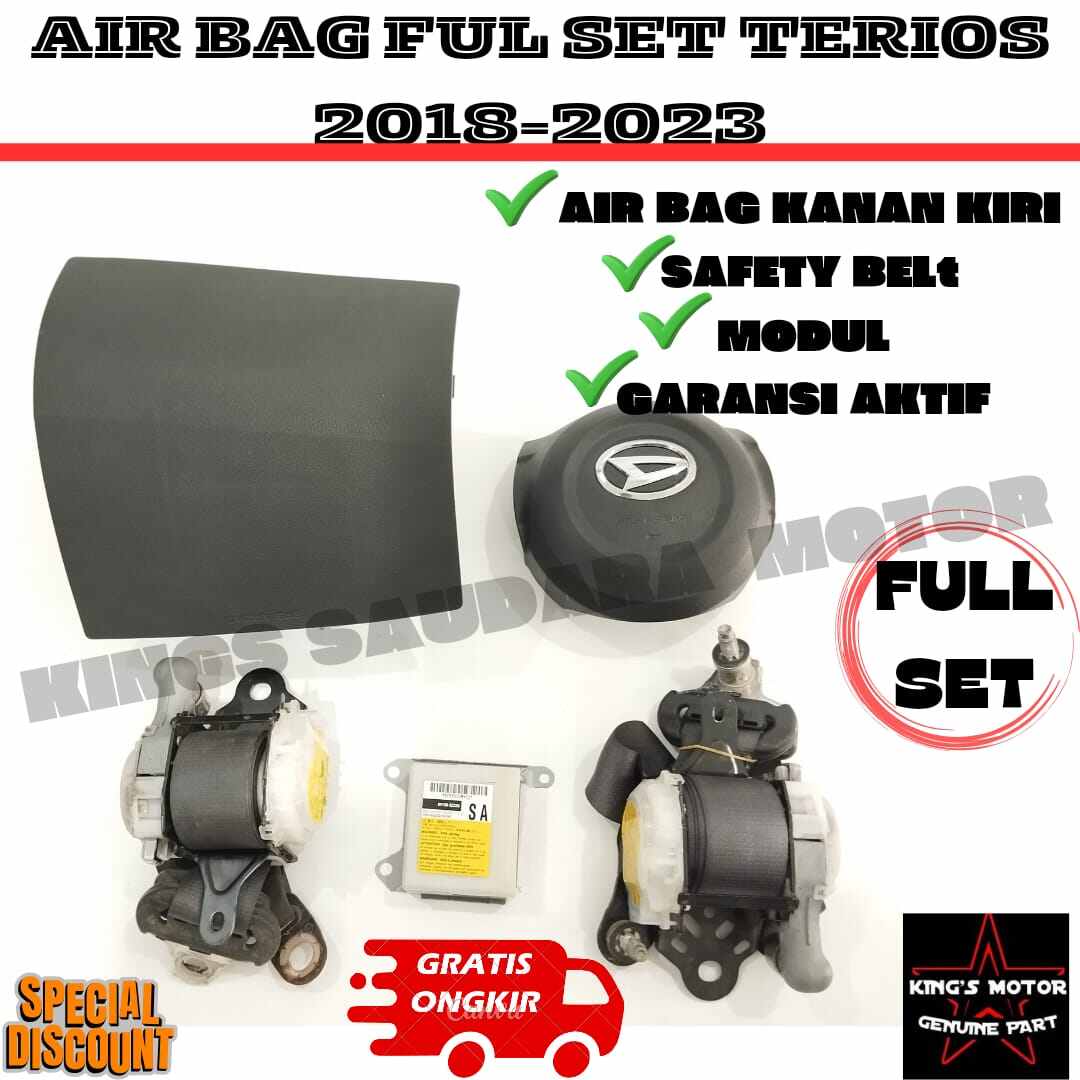 Air Bag Full Set Terios 2018-2023 Best Seller Termurah Harga 2,500,000 rupiah*Gratis Ongkir