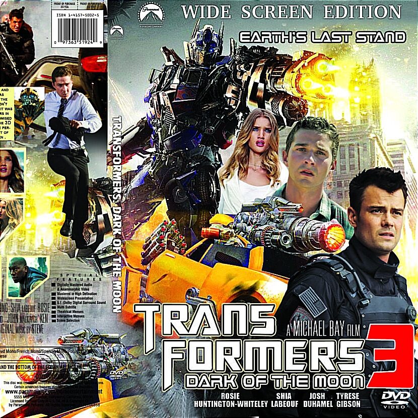 Kaset DVD Film Transformers 3 Movie Film Action Robot Terlaris