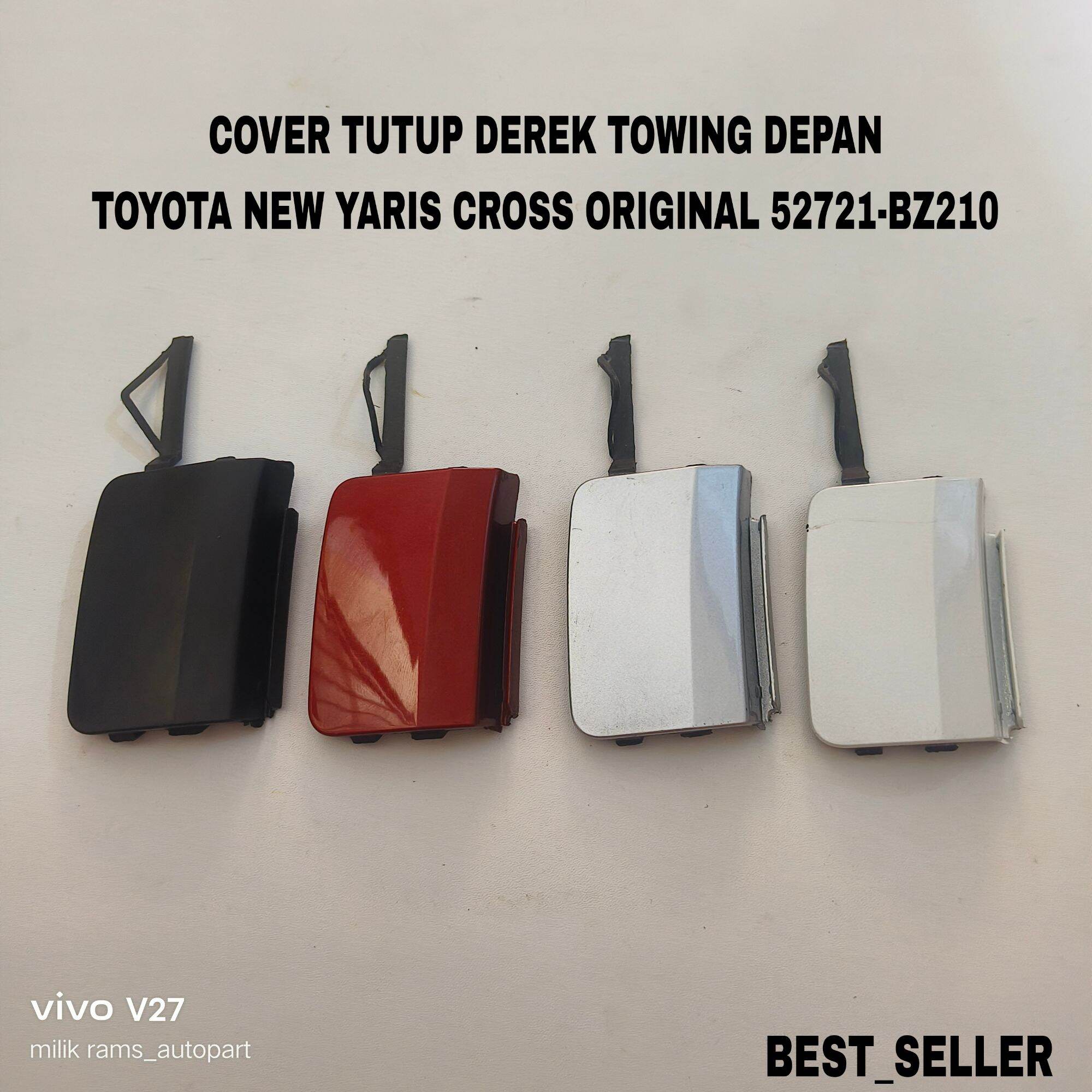 cover tutup derek towing bemper depan TOYOTA NEW YARIS CROSS original asli Harga 35,000 rupiah*Gratis Ongkir