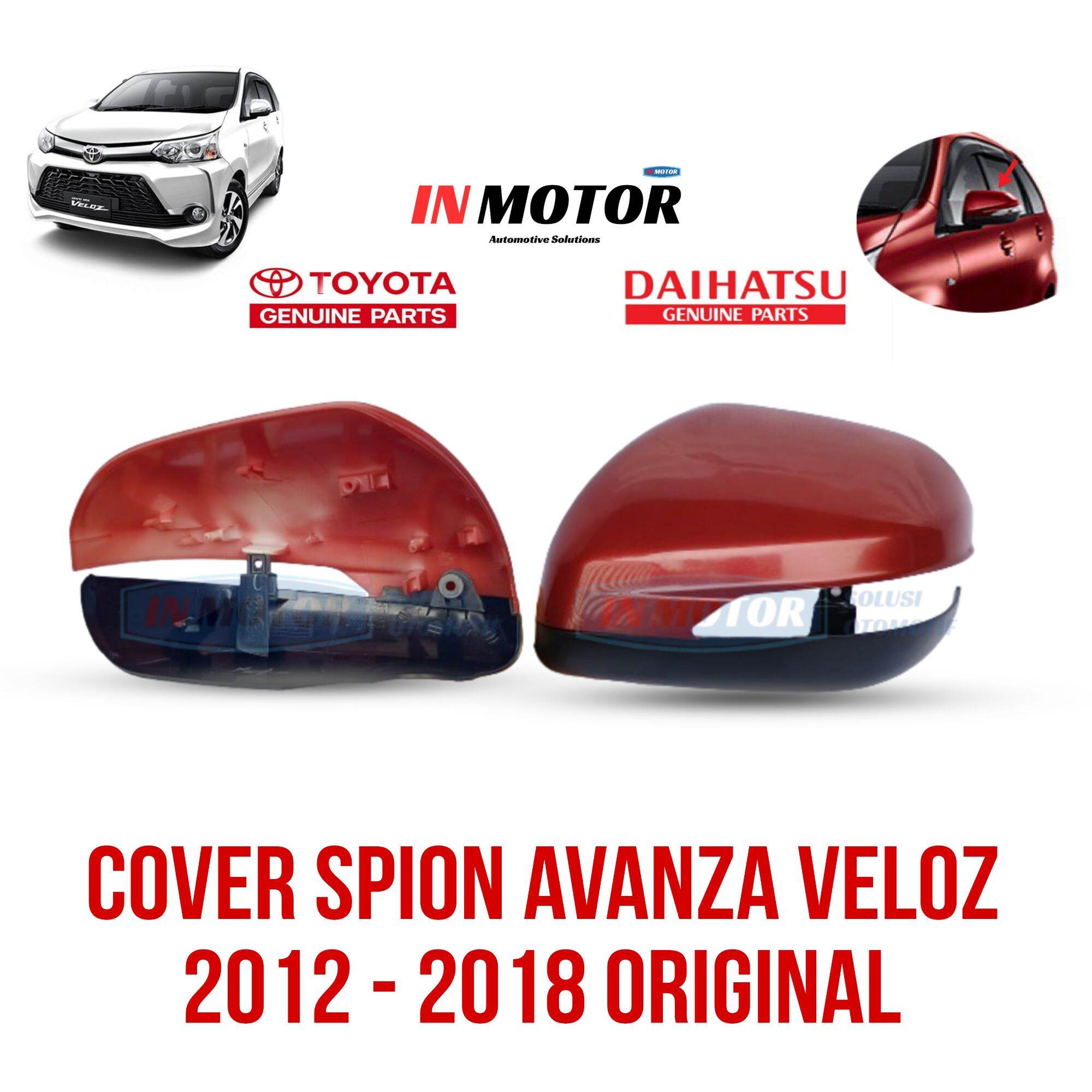 Cover Tutup Spion Avanza Veloz Original 2012 2013 2014 2015 2016 2017 2018 Kanan atau kiri Harga 190,000 rupiah*Gratis Ongkir