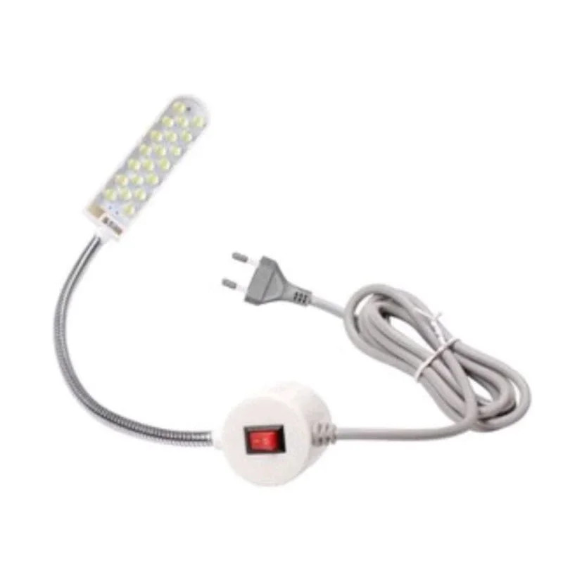 Lampu LED Mesin Jahit Meja Belajar 20 Titik Magnet (pakai colokan)