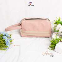 POUCH AIRA STRIP BY BIRU TSABITA WATERPROOF MURAH BISA COD