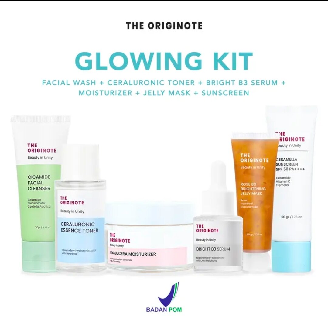 Manfaat Skincare The Originote Glowing Kit