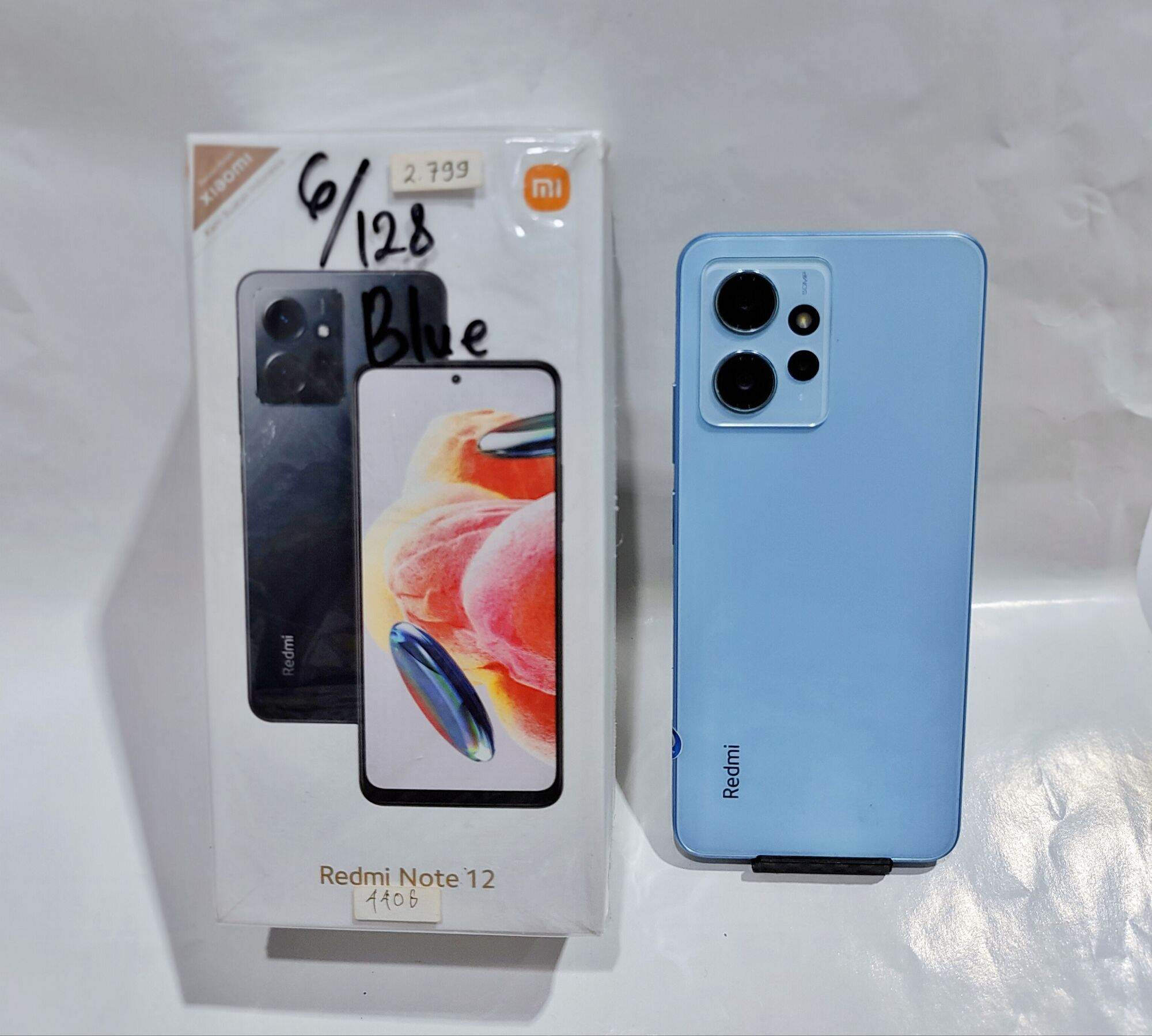 Xiomi Redmi Note 12 Ram 6/128GB Second Original Berkualitas Harga 1,599,999 rupiah*Gratis Ongkir