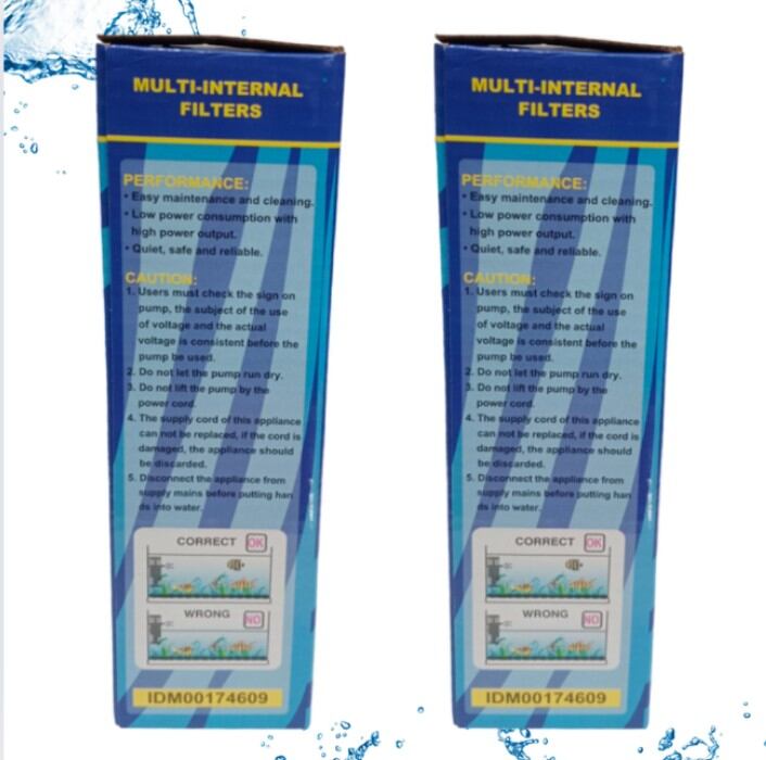LUCKINESS 018F POMPA AQUARIUM MULTI INTERNAL FILTER
