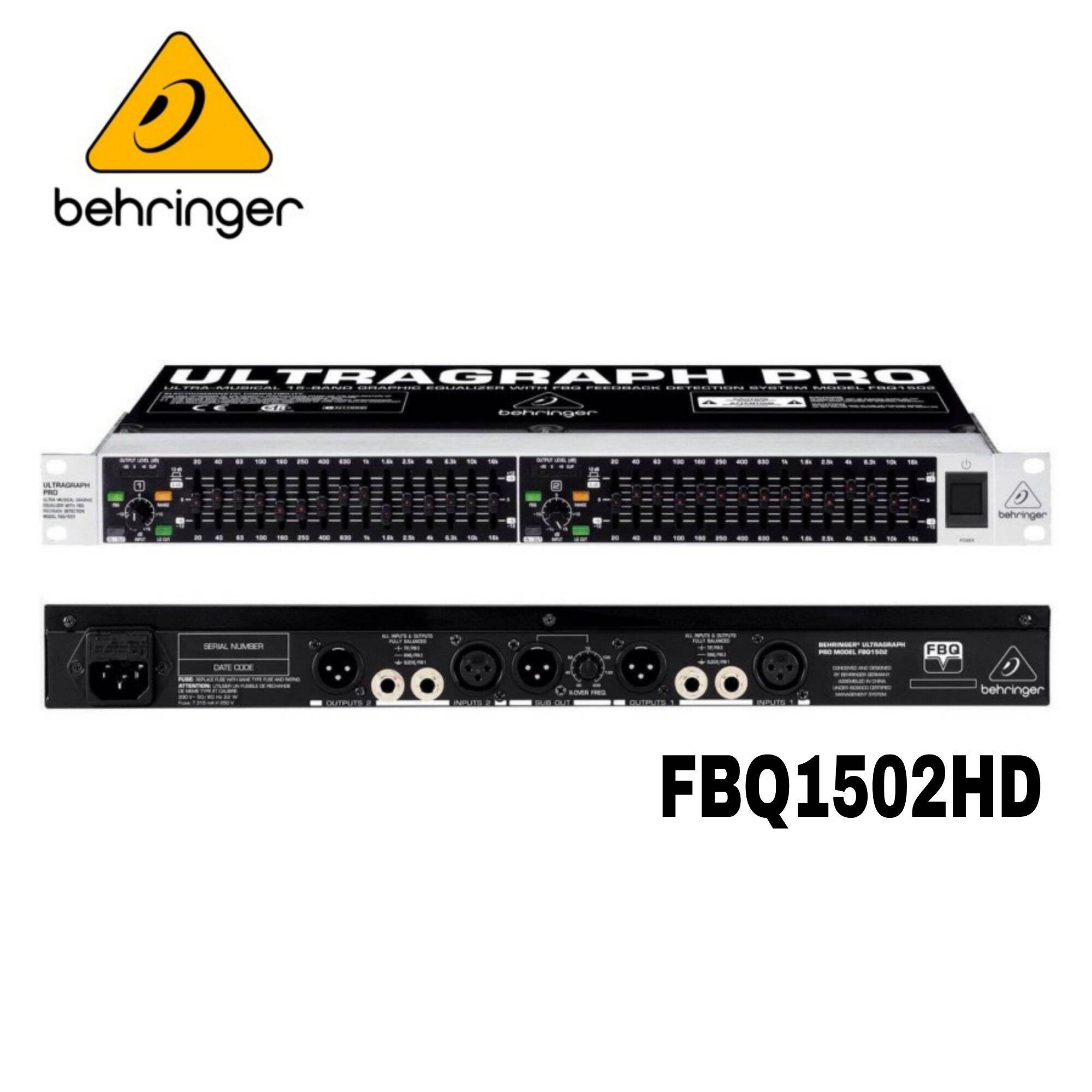 EQUALIZER BEHRINGER FBQ 1502 HD Original FBQ1502 HD Lazada Indonesia