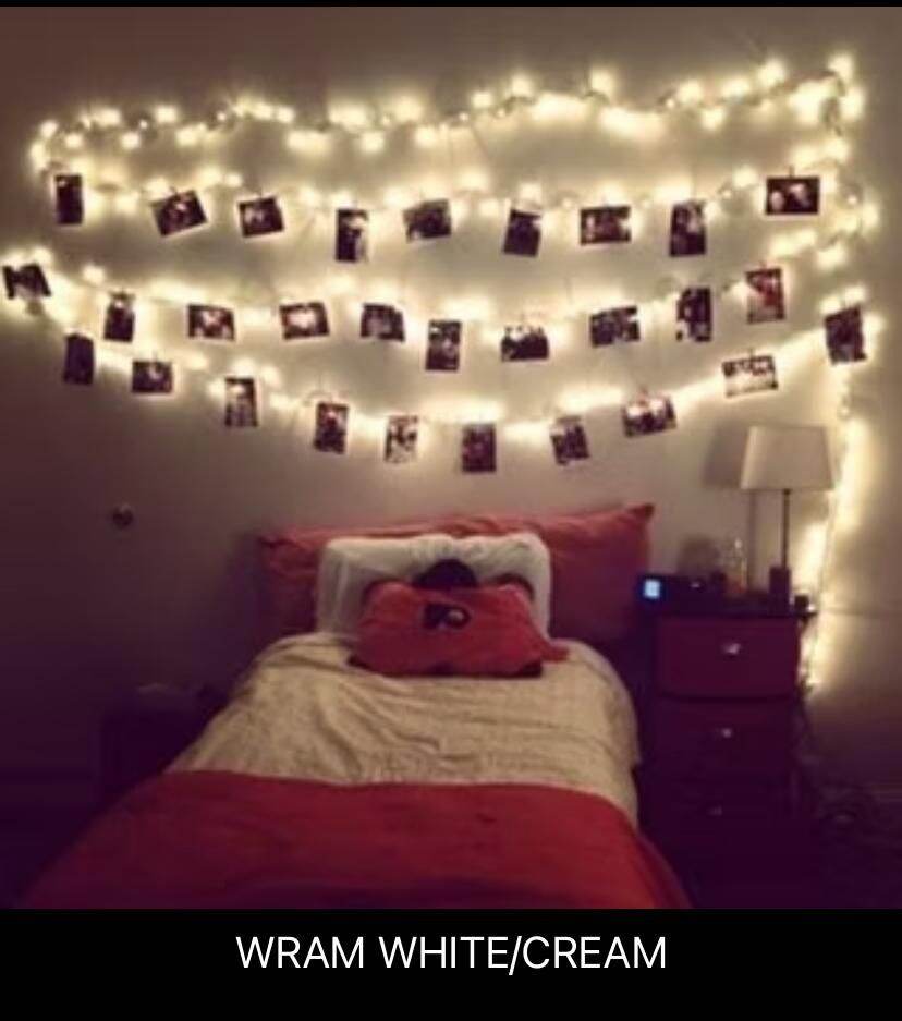 Lampu Tumblr Lampu Hias Natal Anggur 10 METER / Lampu Tumblr Bola Bintang Warna Rainbow / Lampu Hias Anggur Warna warni