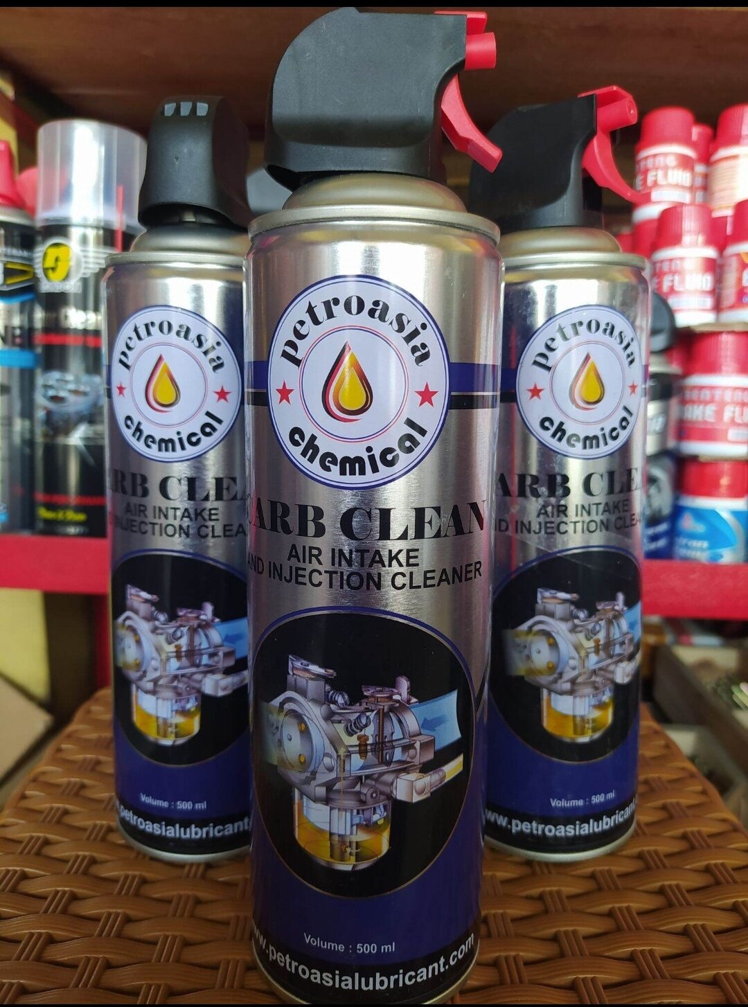 Karbu/Injektor Cleaner PETROASIA 500ML Harga 25,000 rupiah*Gratis Ongkir