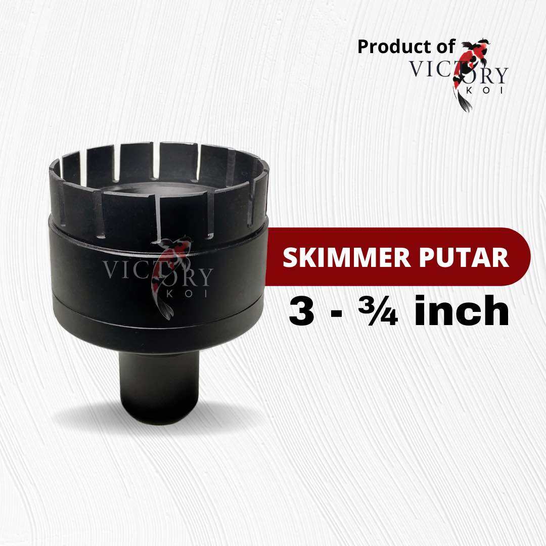 SKIMMER PUTAR 3 ke 3/4 inch Skimer Floating ¾ Kolam Ikan Koi Lazada