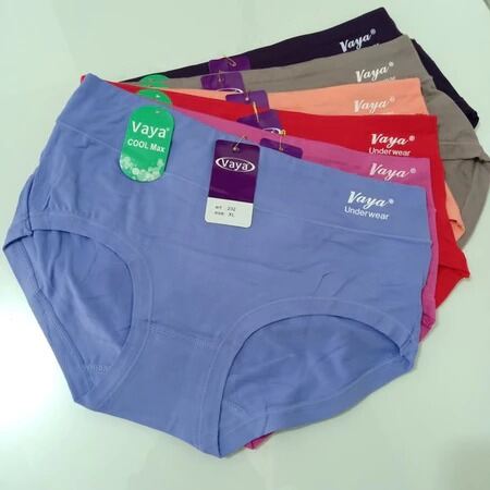 6Pcs Cheapest Premium Women's Panties, Best Quality Harga 35,000 rupiah*Gratis Ongkir