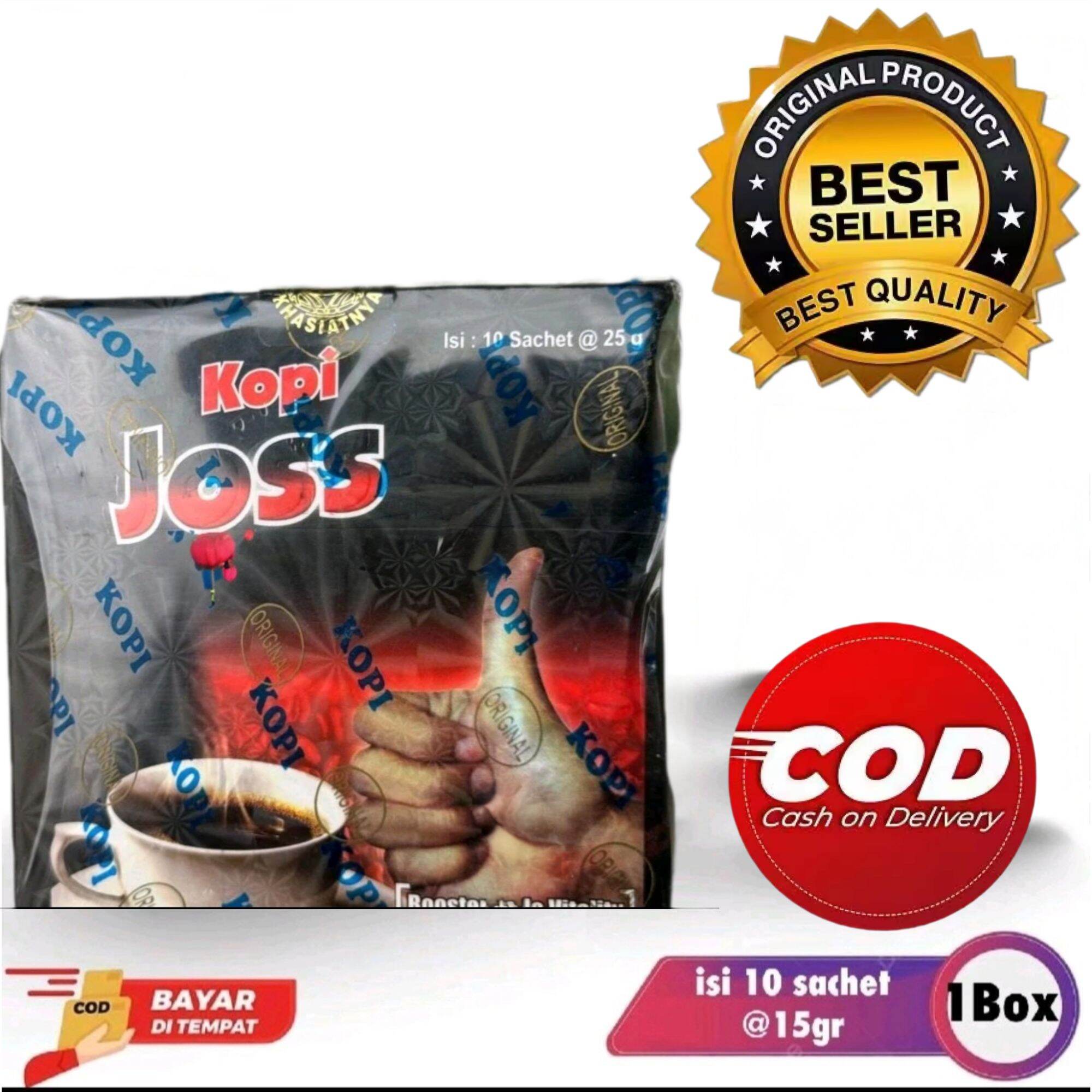 Ready Stock of Original Joss ++ Coffee, 1 Box of 10 Pcs