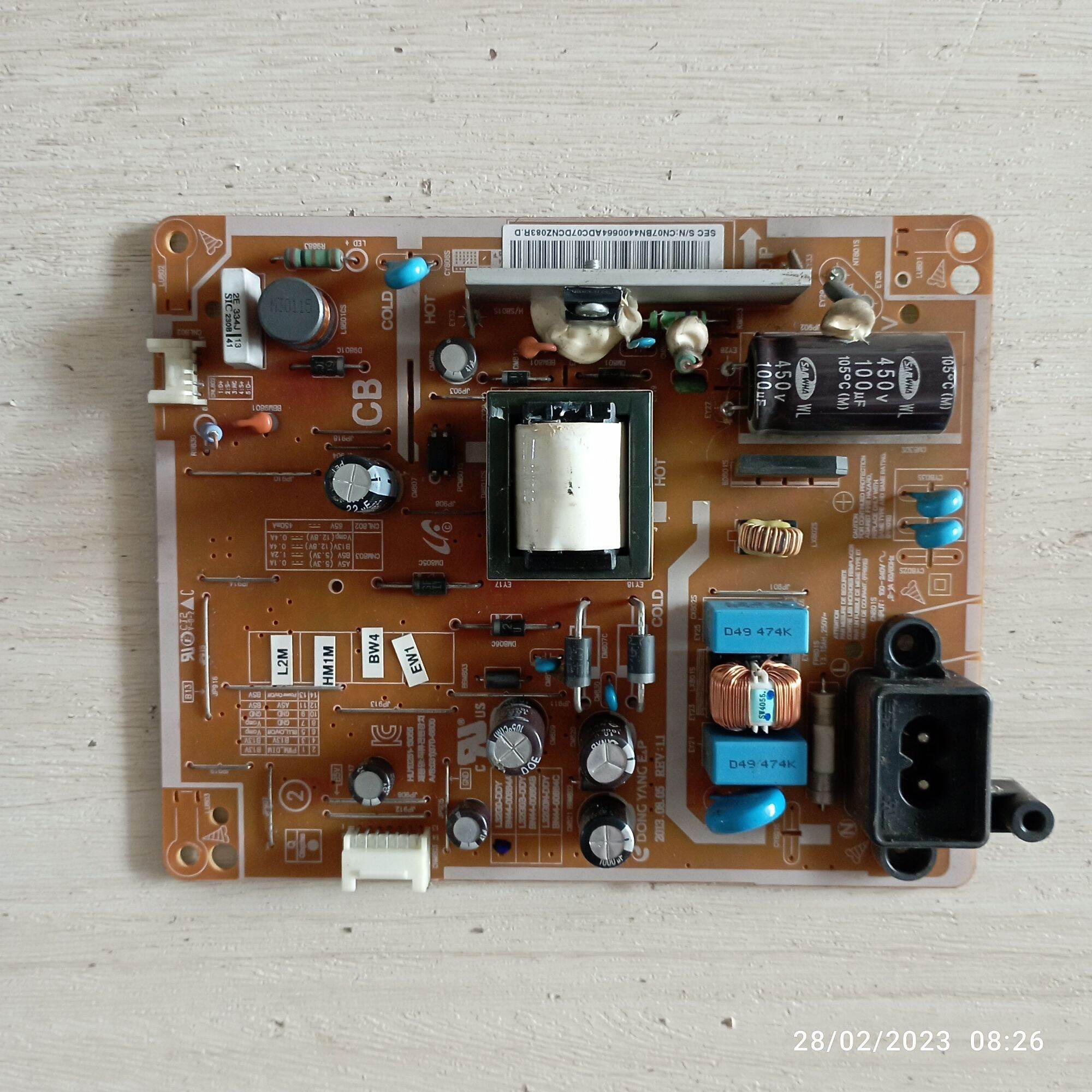 motherboard psu power supply mesin tv SAMSUNG ua32eh4003 Lazada Indonesia