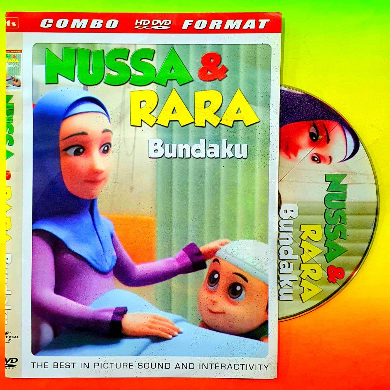 KASET DVD FILM NUSSA RARA THE MOVIE TERBARU-FILM ANAK KARTUN ANIMASI ...