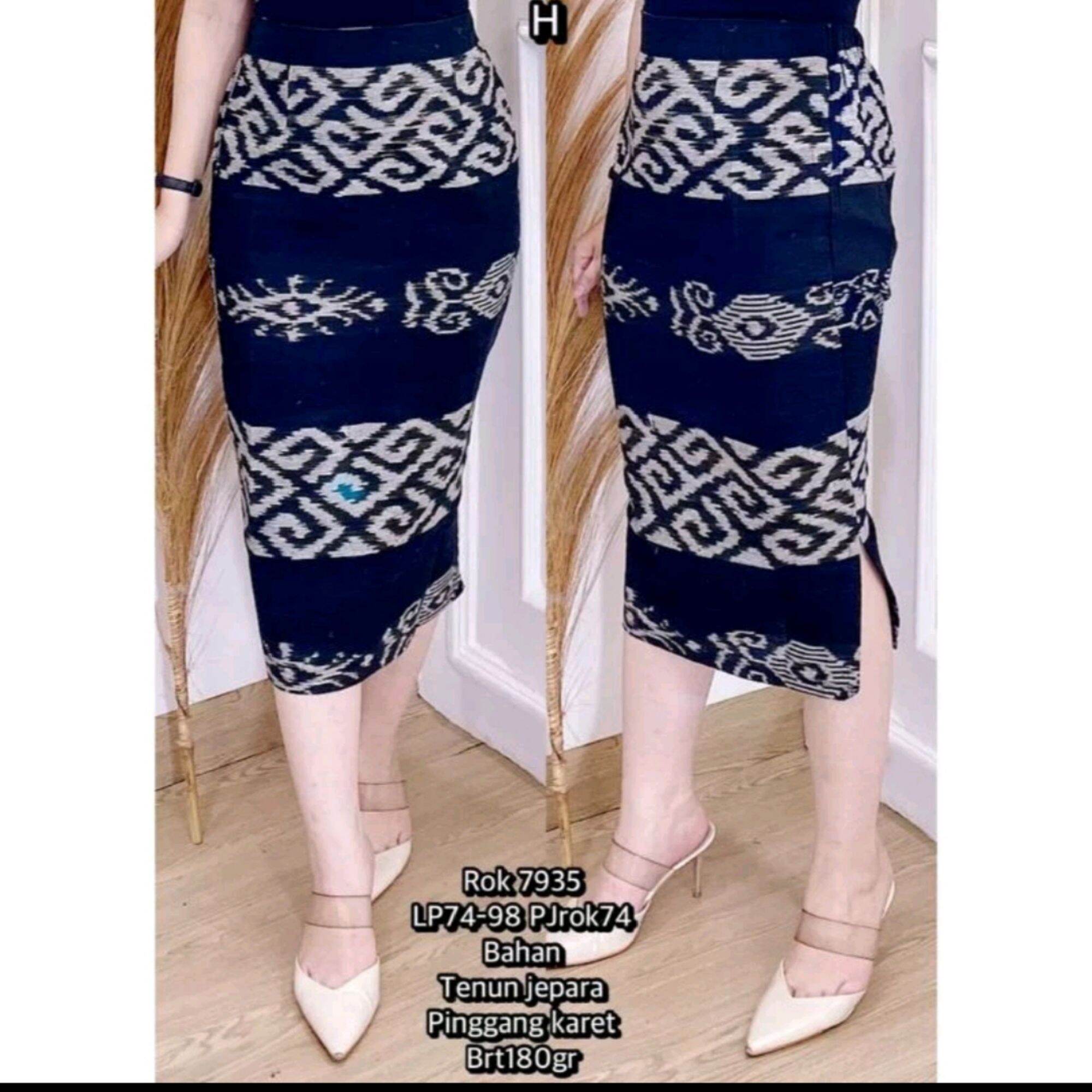 Model Model Rok Tenun ROK TENUN MODEL SPAN | Lazada Indonesia