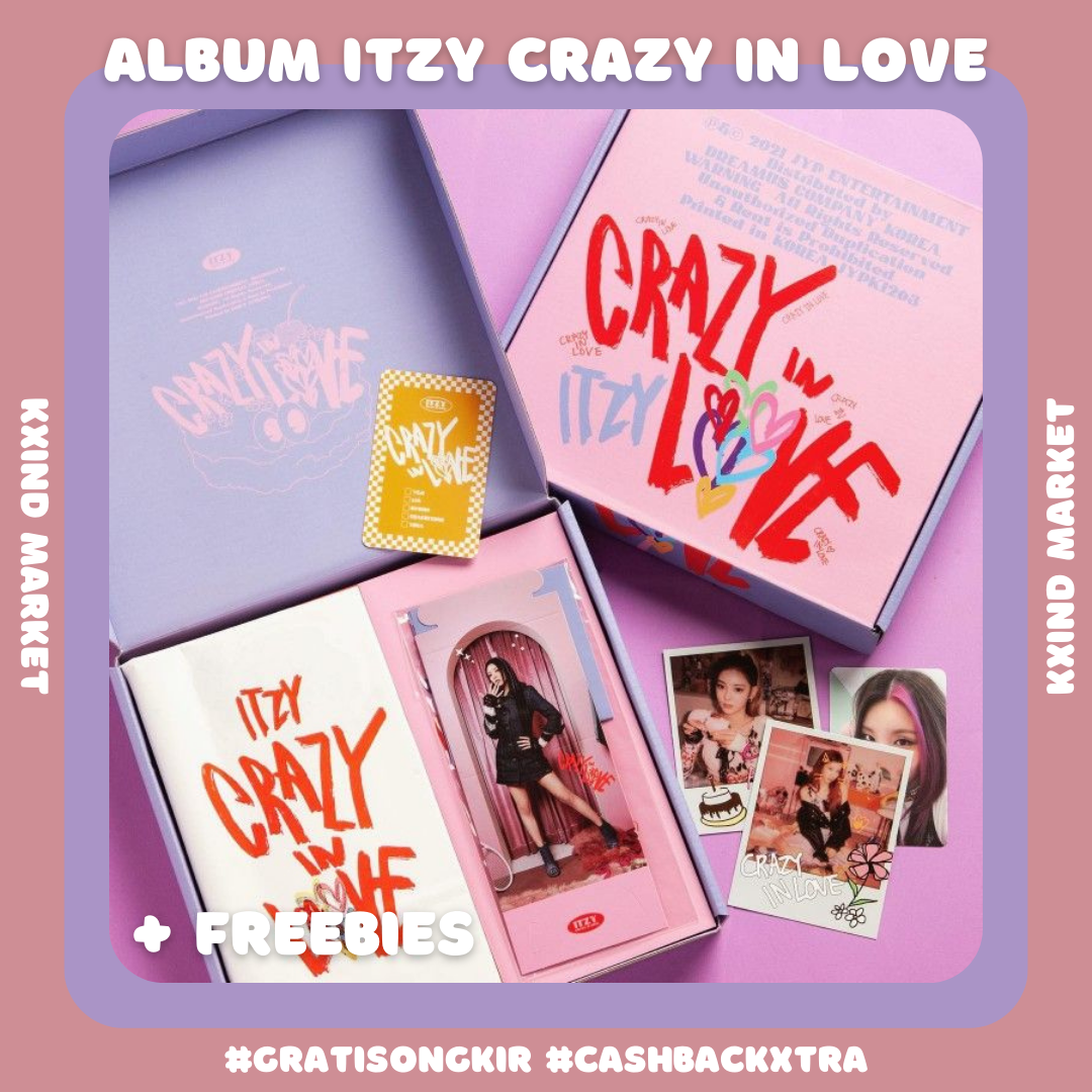 Album Crazy In Love Itzy Album Cil Itzy Album Only Itzy Lazada