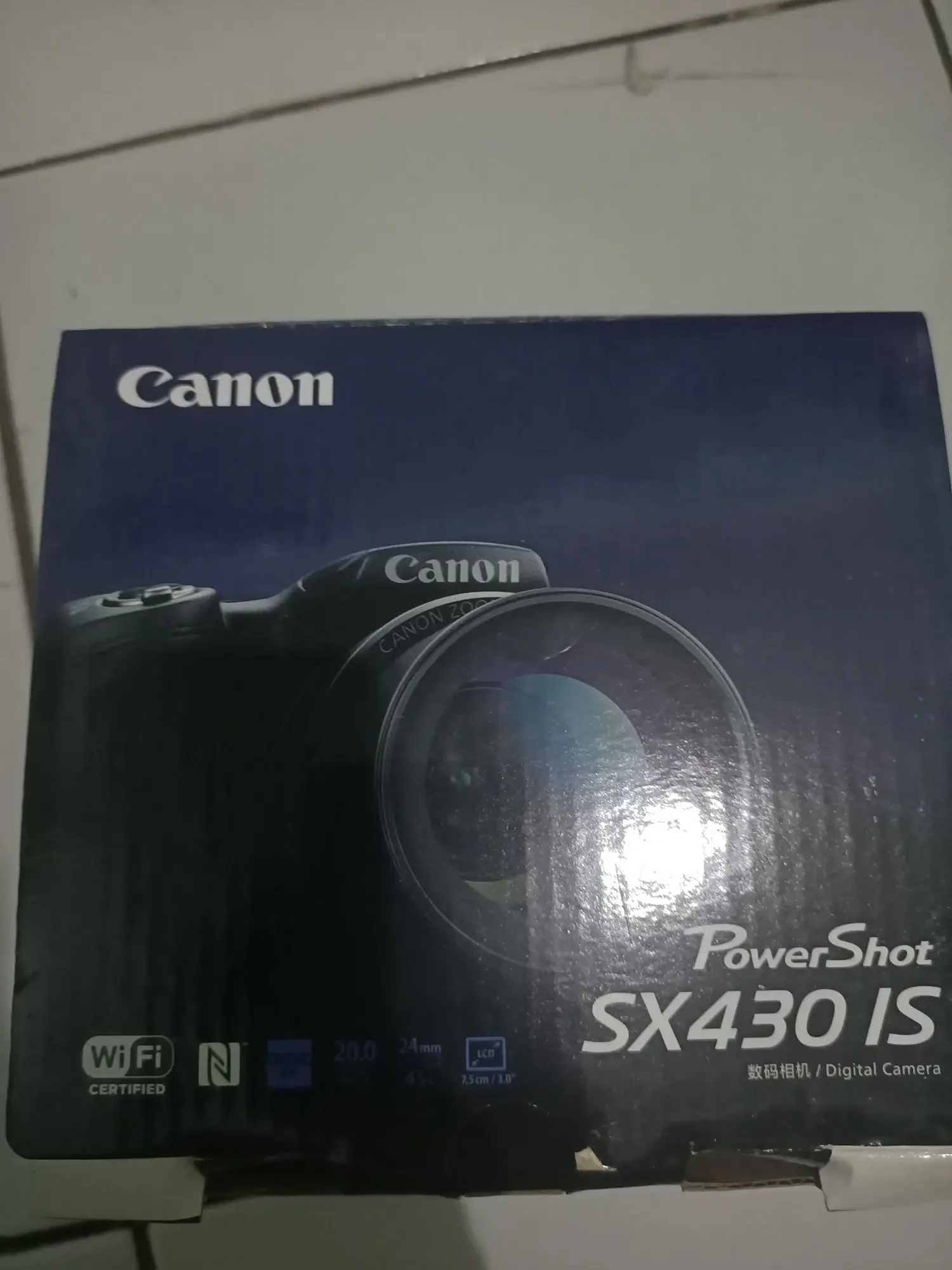 canon powershot SX430 is wifi