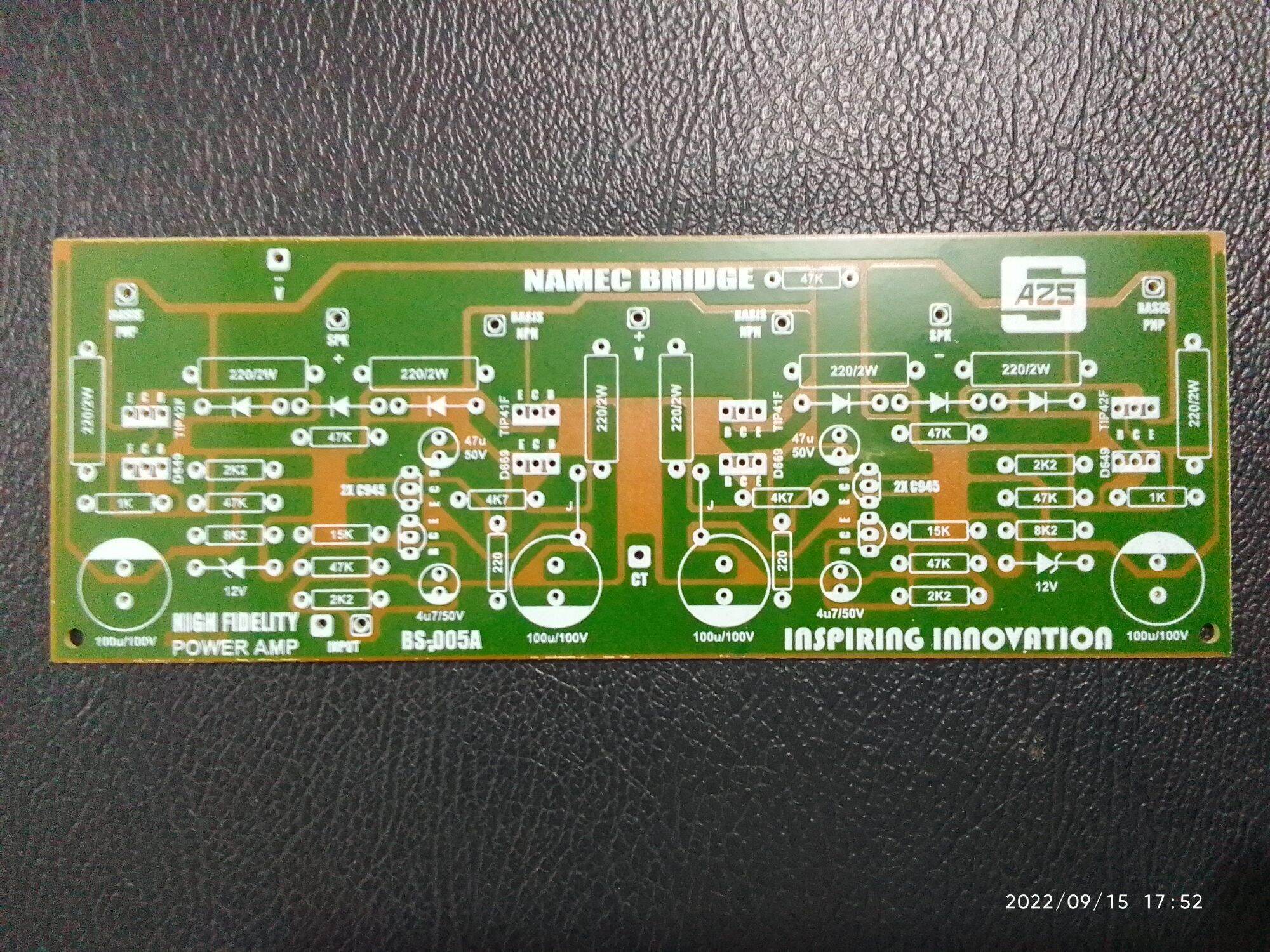 PCB Driver Power Amplifier Namec BTL | Lazada Indonesia